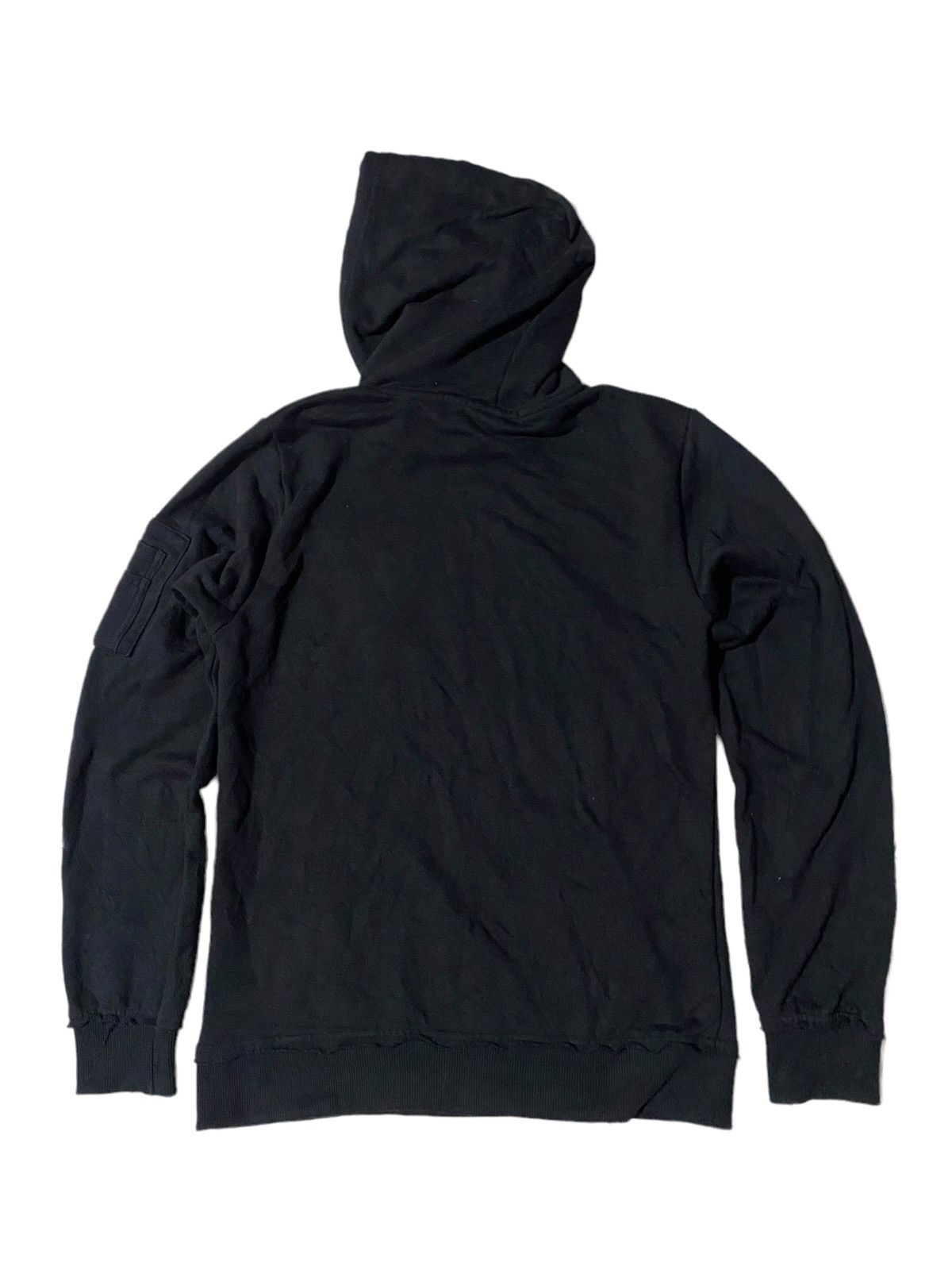 In The Attic × Japanese Brand Vintage In The Attic Homme All Black Hoodie Size S / US 4 / IT 40 - 4 Thumbnail