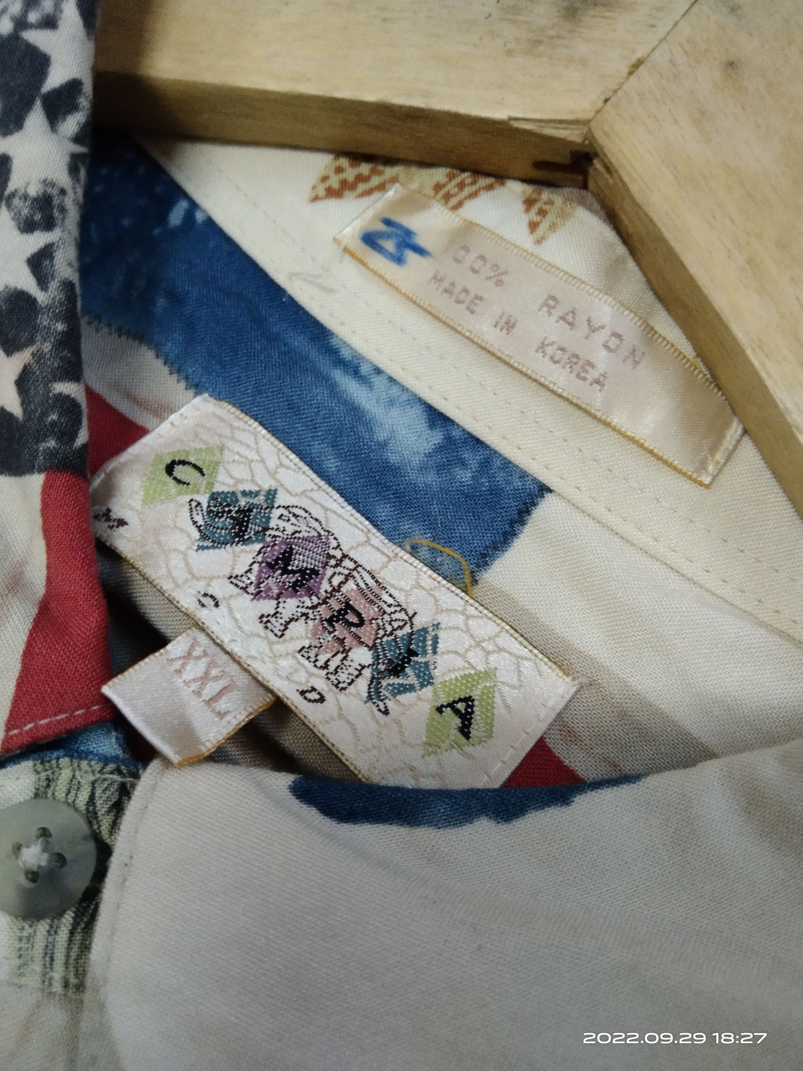 Vintage VINTAGE CAMPIA RAYON GEORGE WASHINGTON DOLLOR BILL MARCO Size US XXL / EU 58 / 5 - 8 Thumbnail