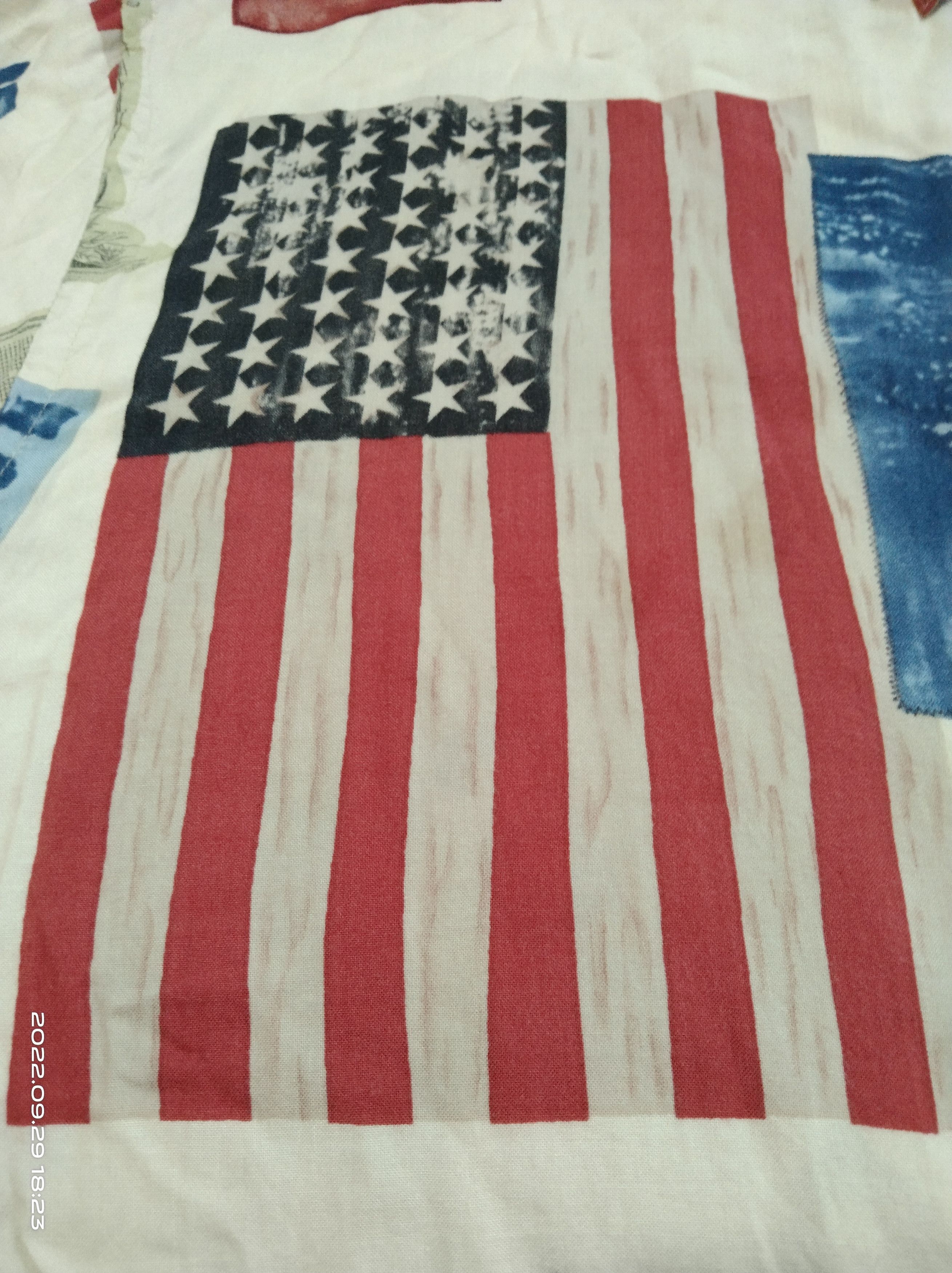 Vintage VINTAGE CAMPIA RAYON GEORGE WASHINGTON DOLLOR BILL MARCO Size US XXL / EU 58 / 5 - 5 Thumbnail