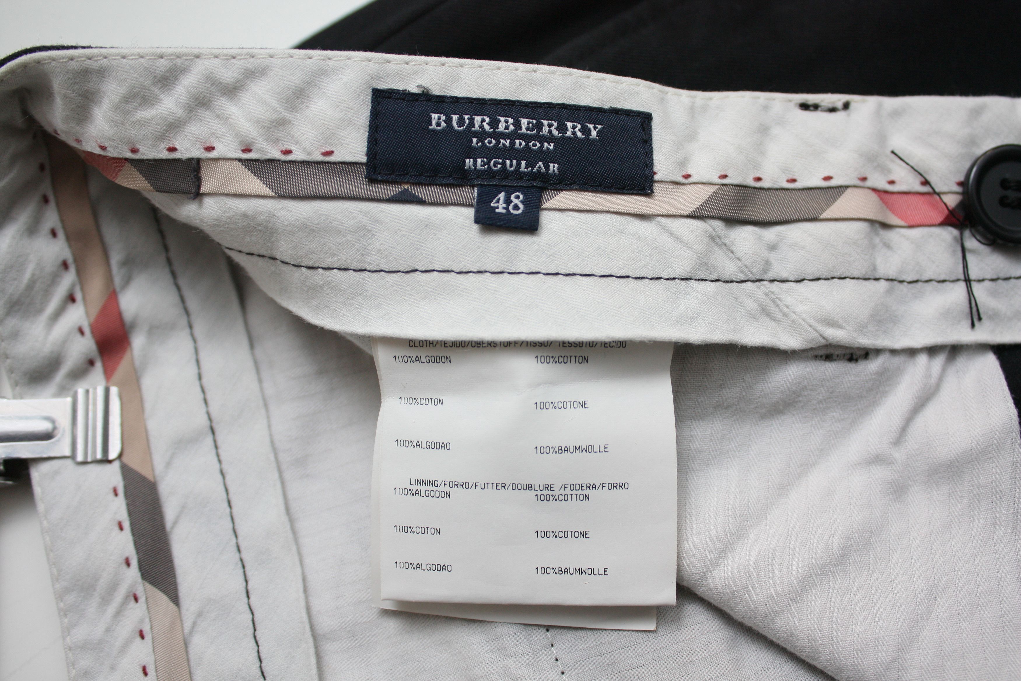 Burberry Burberry Dark Navy Chino Pants Size 48 Men's Size US 34 / EU 50 - 5 Thumbnail