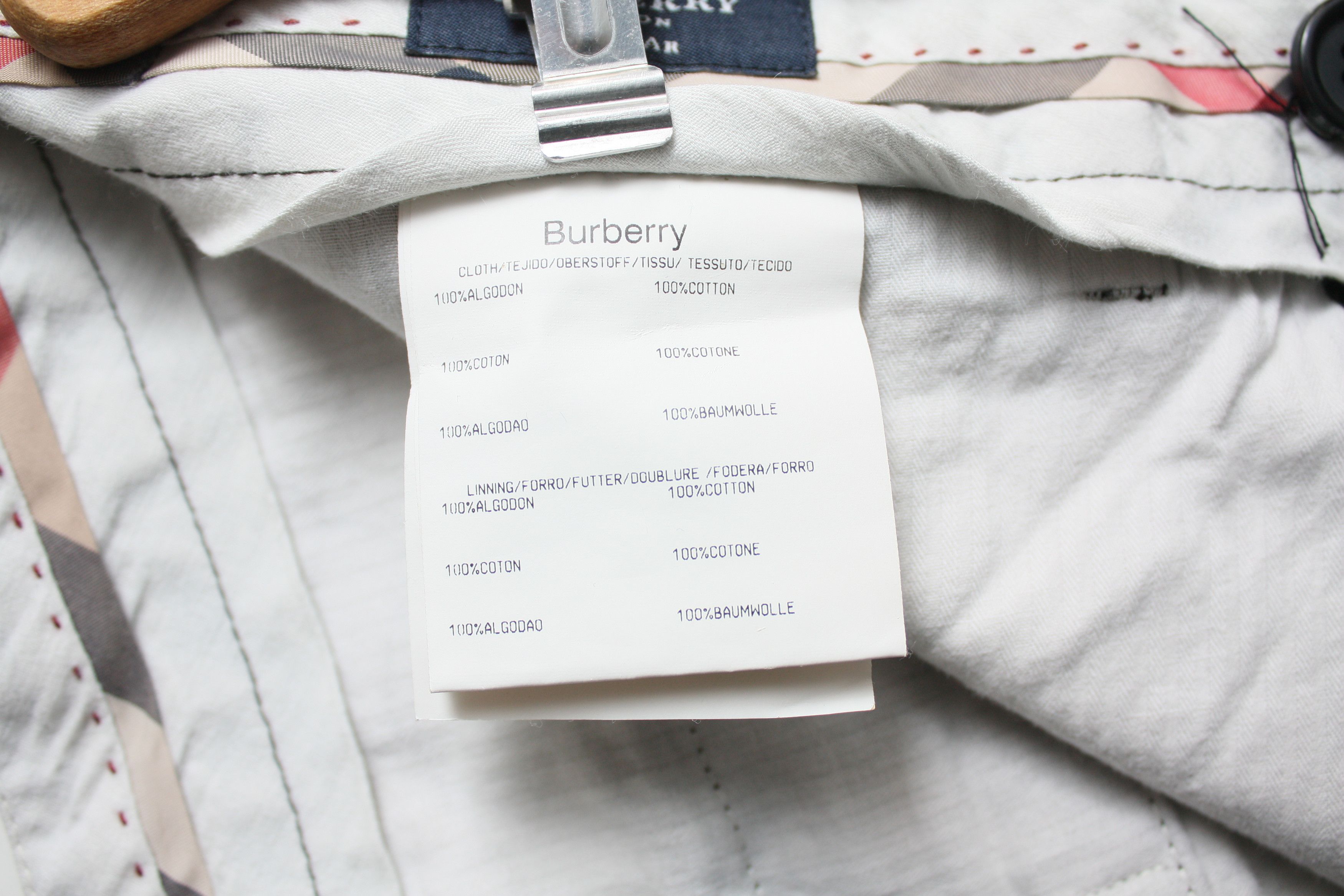 Burberry Burberry Dark Navy Chino Pants Size 48 Men's Size US 34 / EU 50 - 6 Thumbnail