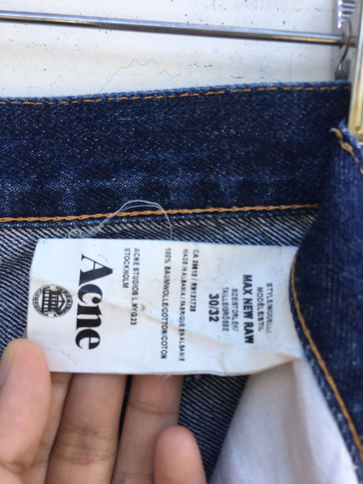 Acne Studios Rare Acne Studios Fit Denim /Jeans Size US 28 / EU 44 - 12 Thumbnail