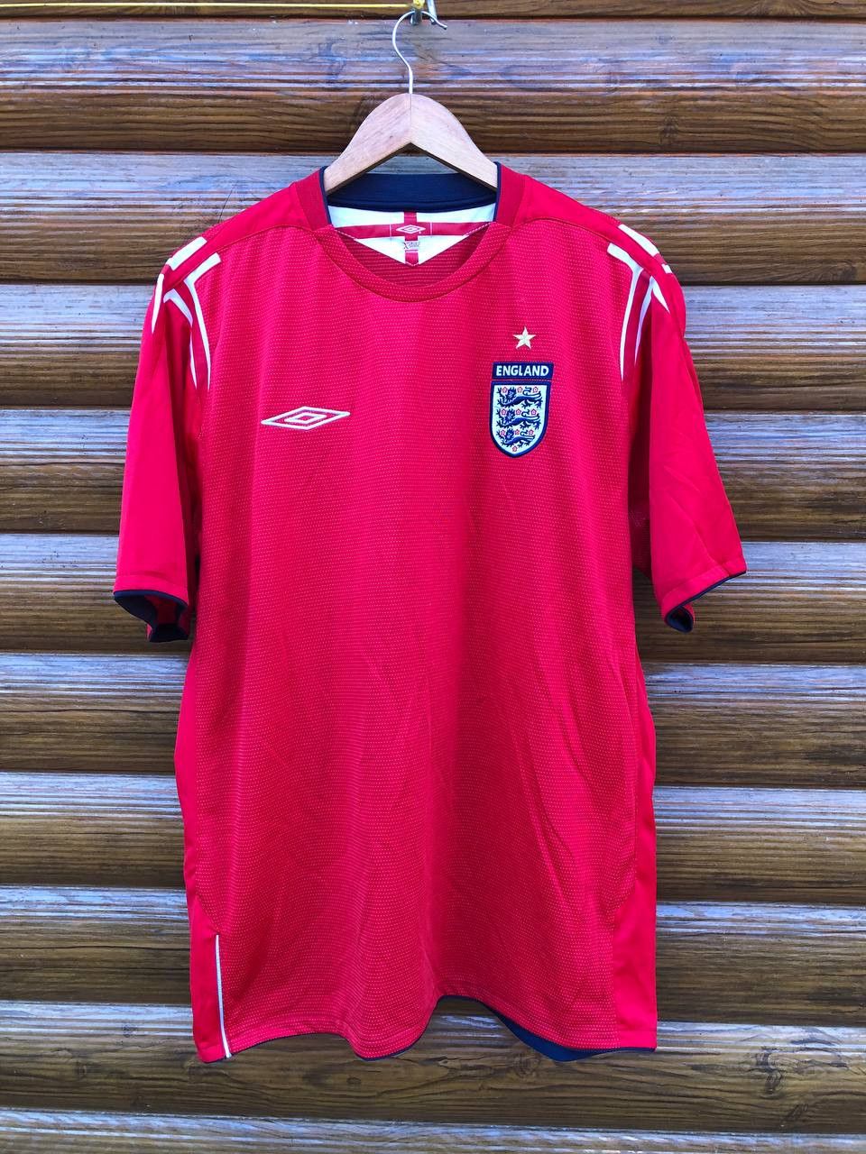 Umbro UMBRO ENGLAND JERSEY vintage Size US XL / EU 56 / 4 - 1 Thumbnail