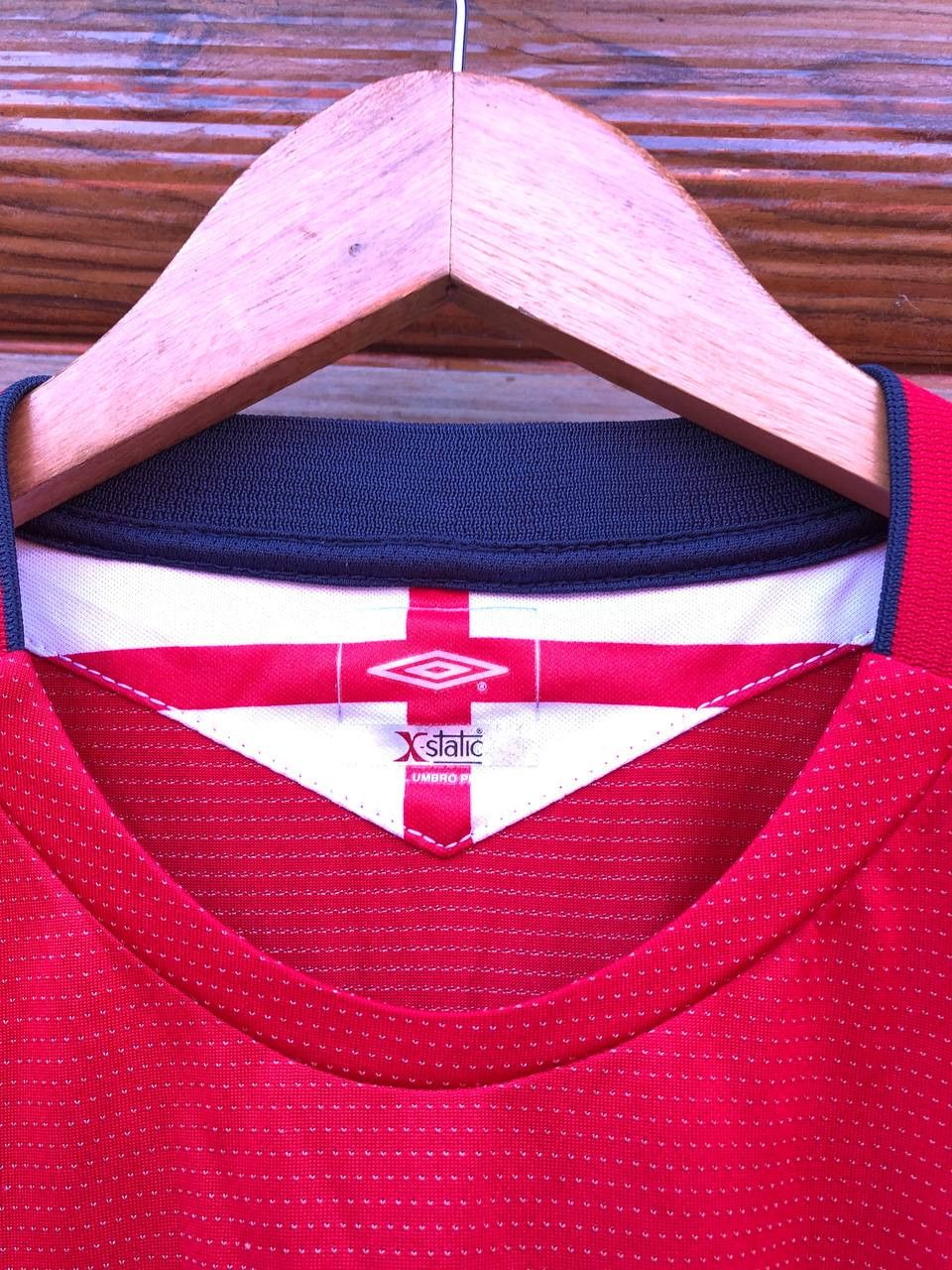 Umbro UMBRO ENGLAND JERSEY vintage Size US XL / EU 56 / 4 - 4 Thumbnail