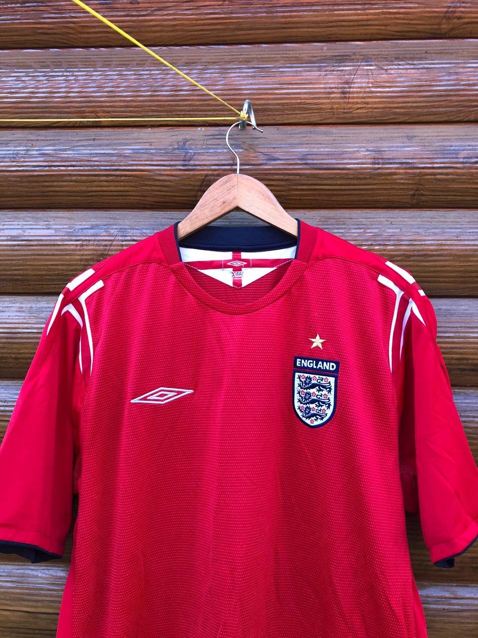 Umbro UMBRO ENGLAND JERSEY vintage Size US XL / EU 56 / 4 - 2 Thumbnail