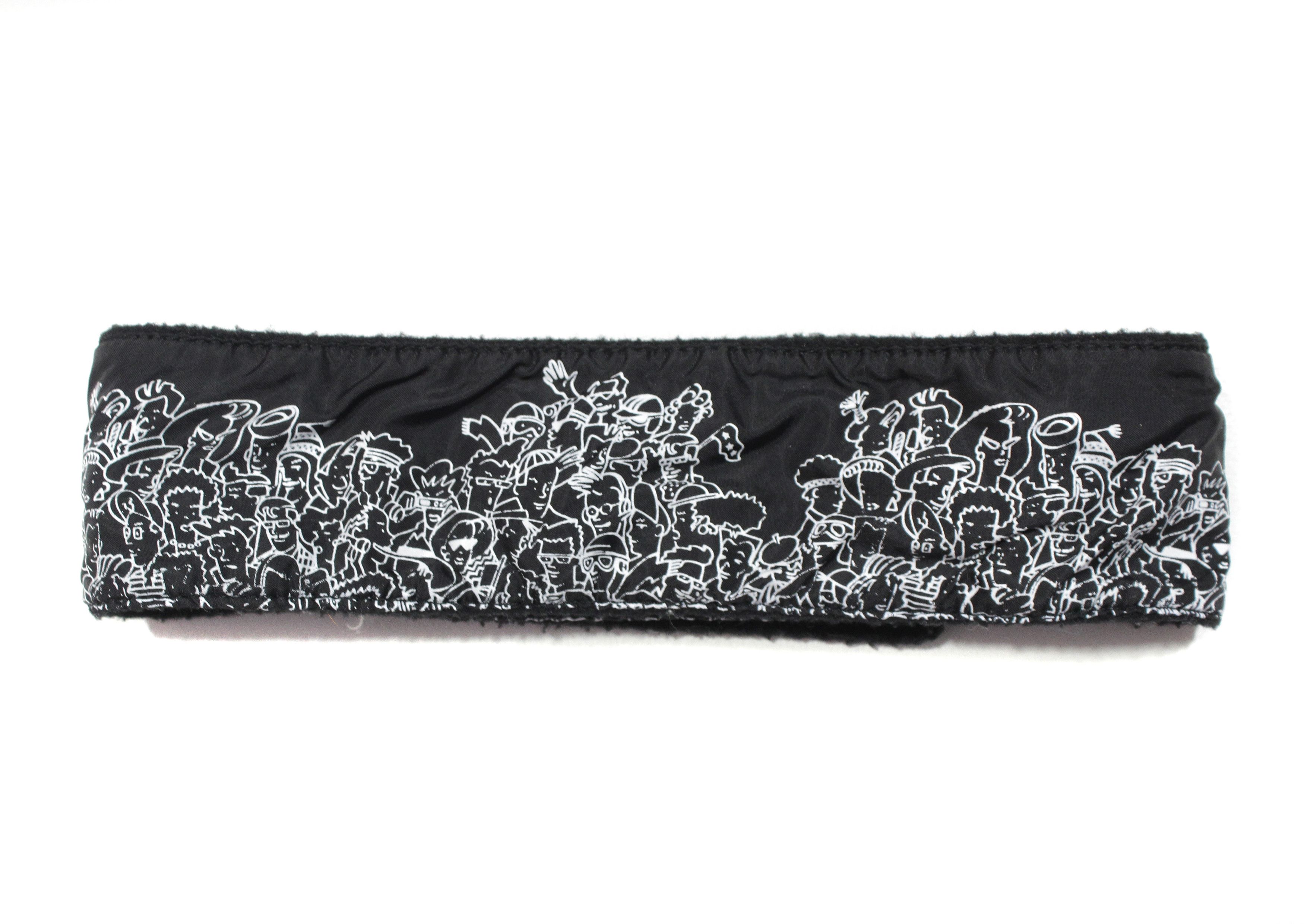 Salomon 90S Logo Printed Nylon Fleece Headband Vintage Size ONE SIZE - 2 Thumbnail
