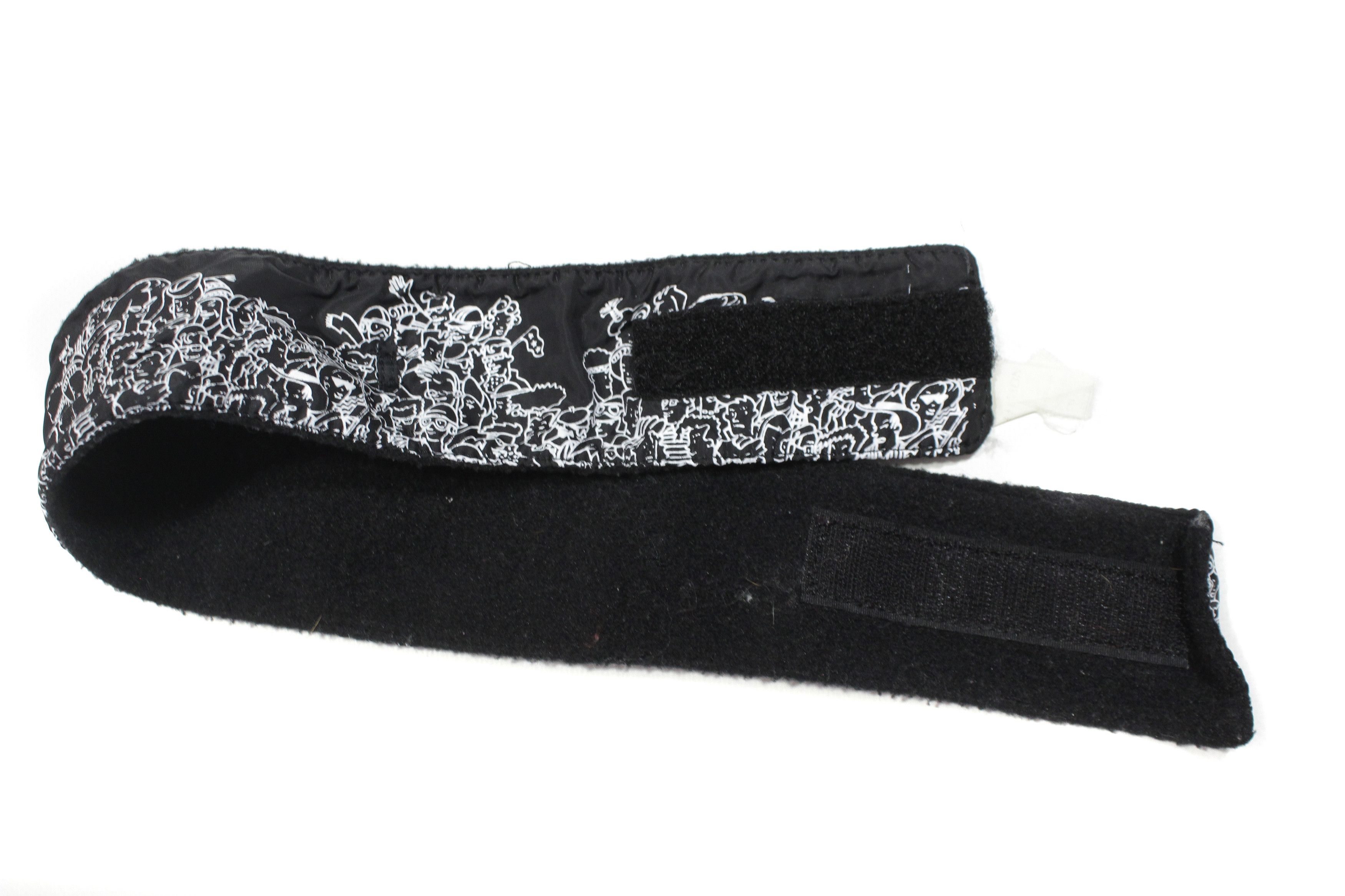 Salomon 90S Logo Printed Nylon Fleece Headband Vintage Size ONE SIZE - 3 Thumbnail