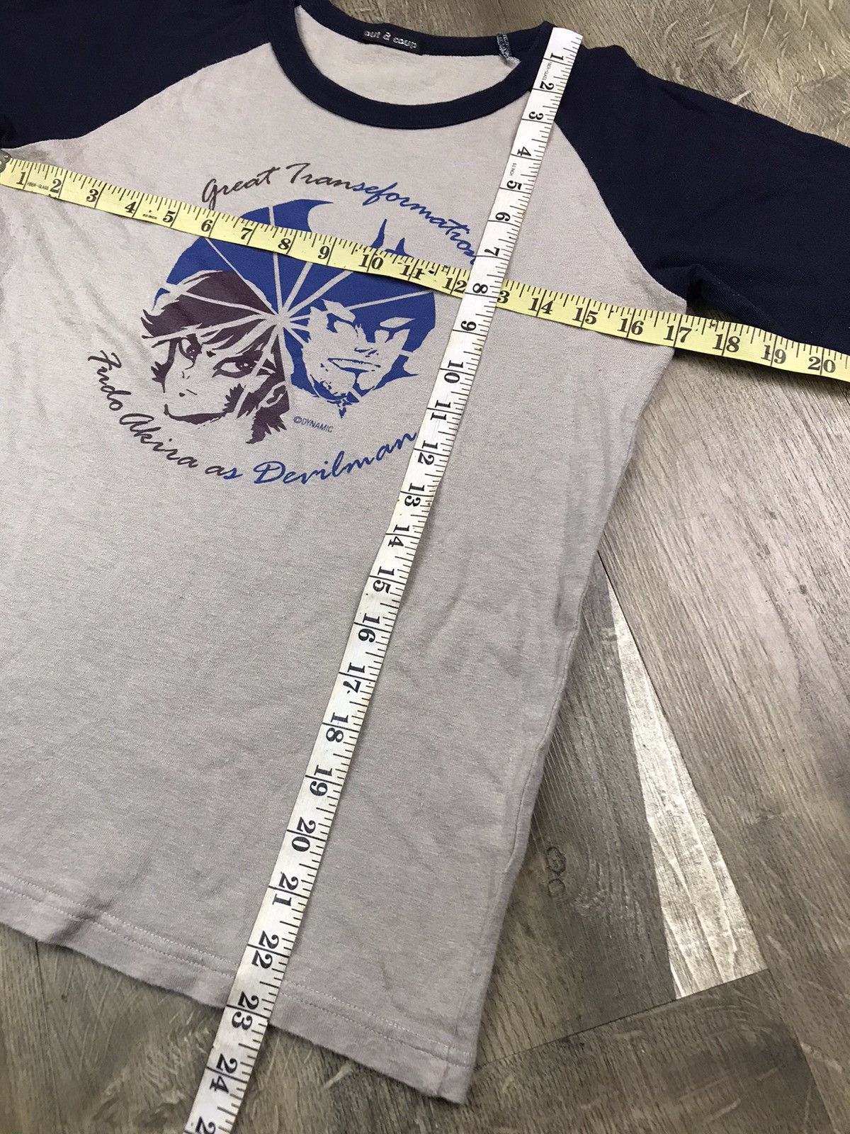 Anime VINTAGE GREAT TRANSEFORMATION FUDO AKIRA AS DEVILMAN Size US S / EU 44-46 / 1 - 8 Thumbnail