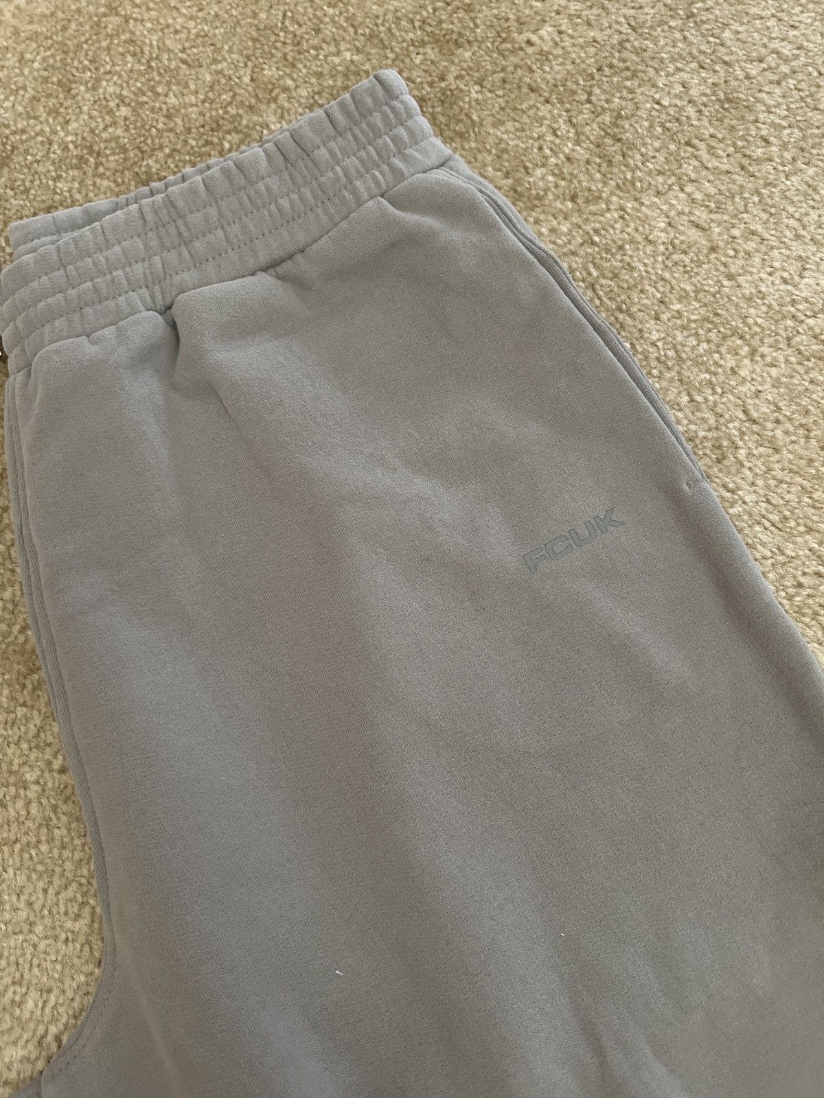 FCUK × French Connection Bermuda relaxed fit fleece cotton track Jogger sweat shorts Size US 30 / EU 46 - 5 Thumbnail