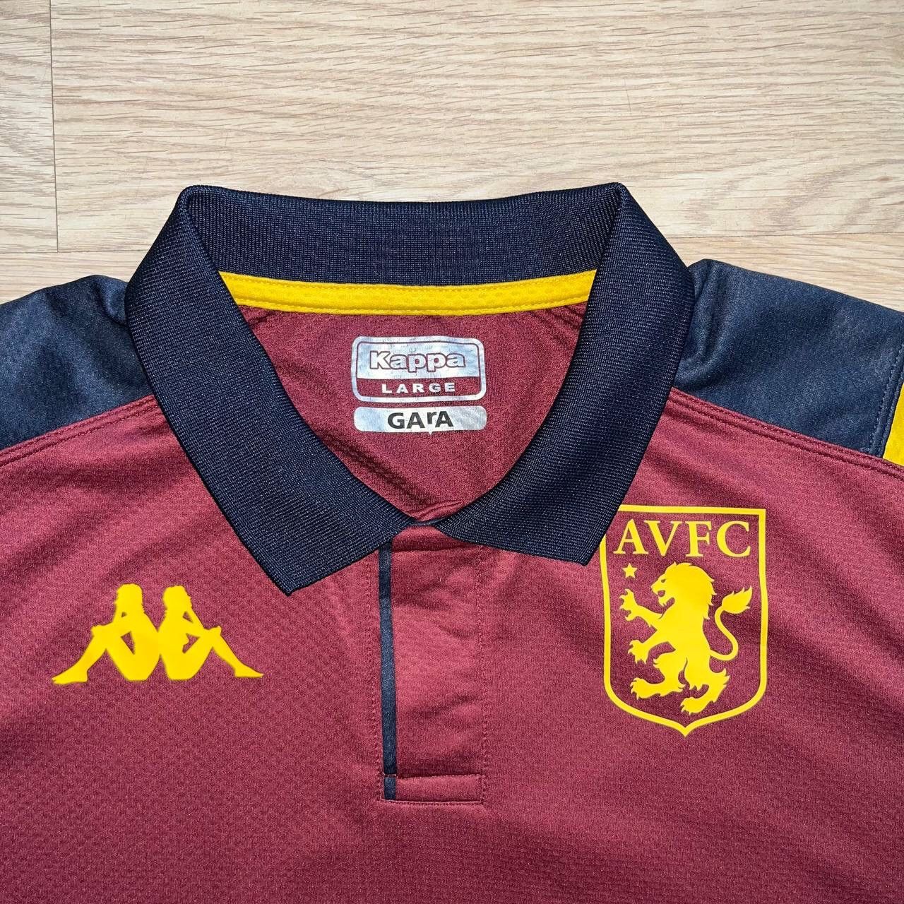 ASTON VILLA KAPPA 2019/2020 FOOTBALL PRE MATCH JERSEY