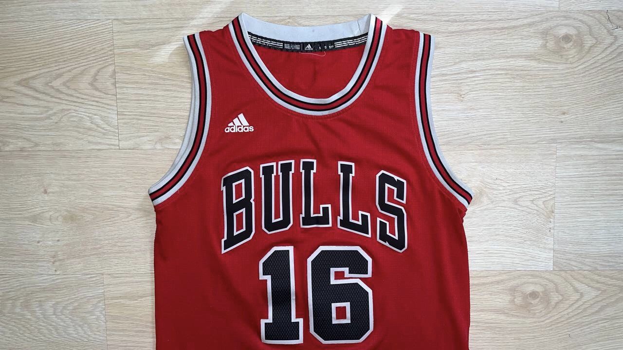 NBA CHICAGO BULLS JERSEY ADIDAS #16 PAU GASOL