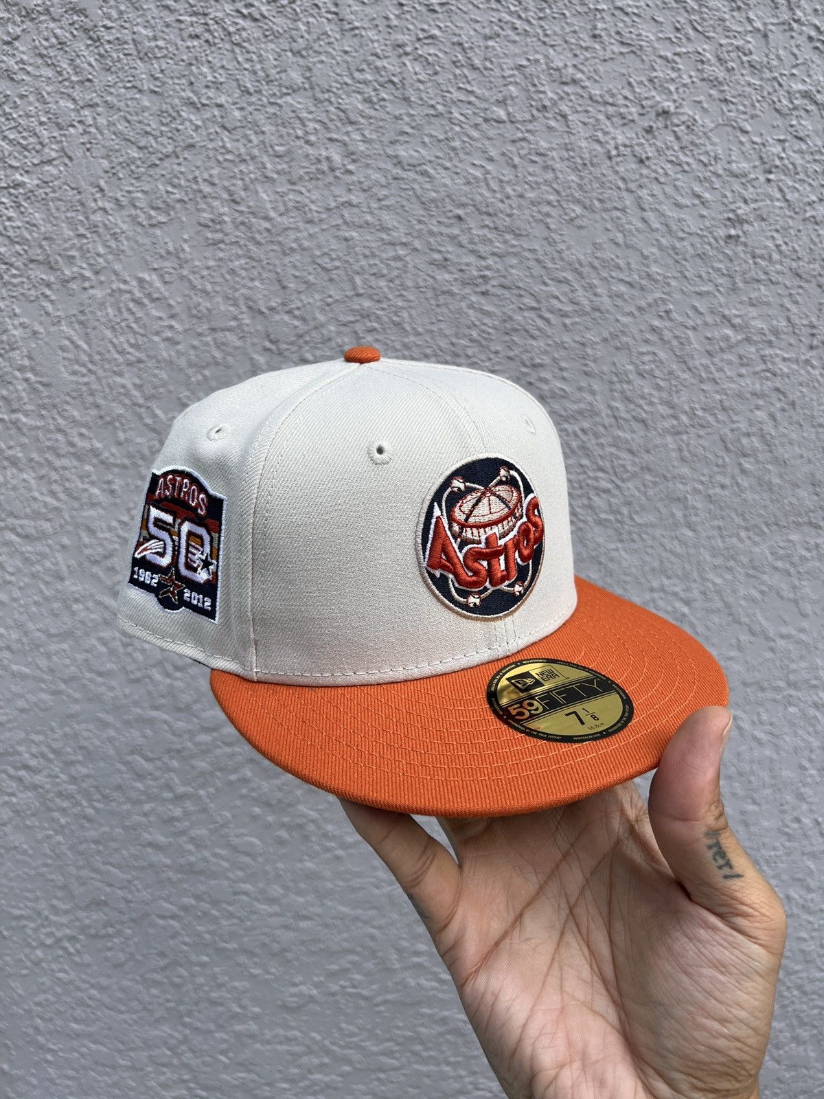 Houston Astros 50th 7 1/8 stone harbor fan treasures
