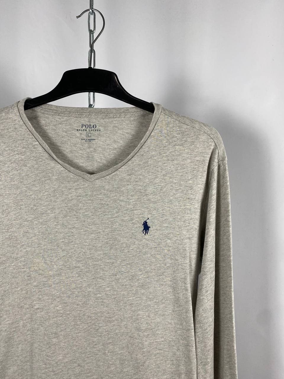 Polo Ralph Lauren Polo Ralph Lauren long sleeve gray size L Size US L / EU 52-54 / 3 - 2 Thumbnail