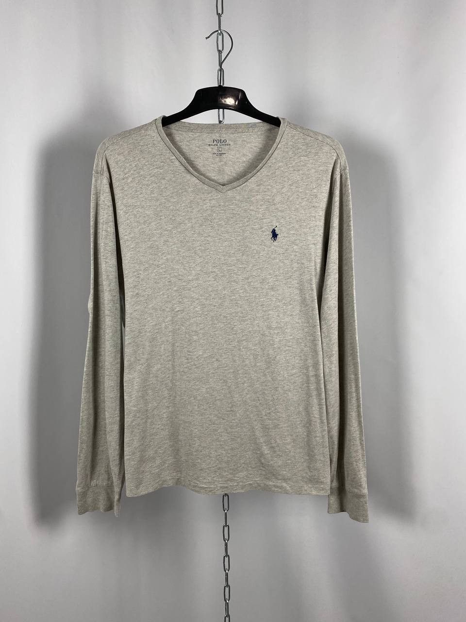 Polo Ralph Lauren Polo Ralph Lauren long sleeve gray size L Size US L / EU 52-54 / 3 - 1 Thumbnail