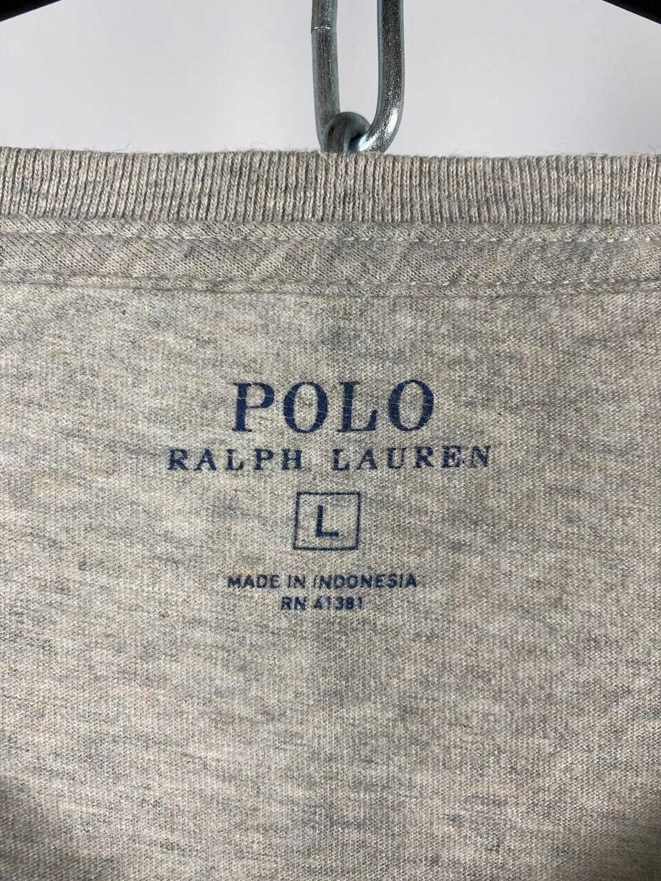 Polo Ralph Lauren Polo Ralph Lauren long sleeve gray size L Size US L / EU 52-54 / 3 - 3 Thumbnail