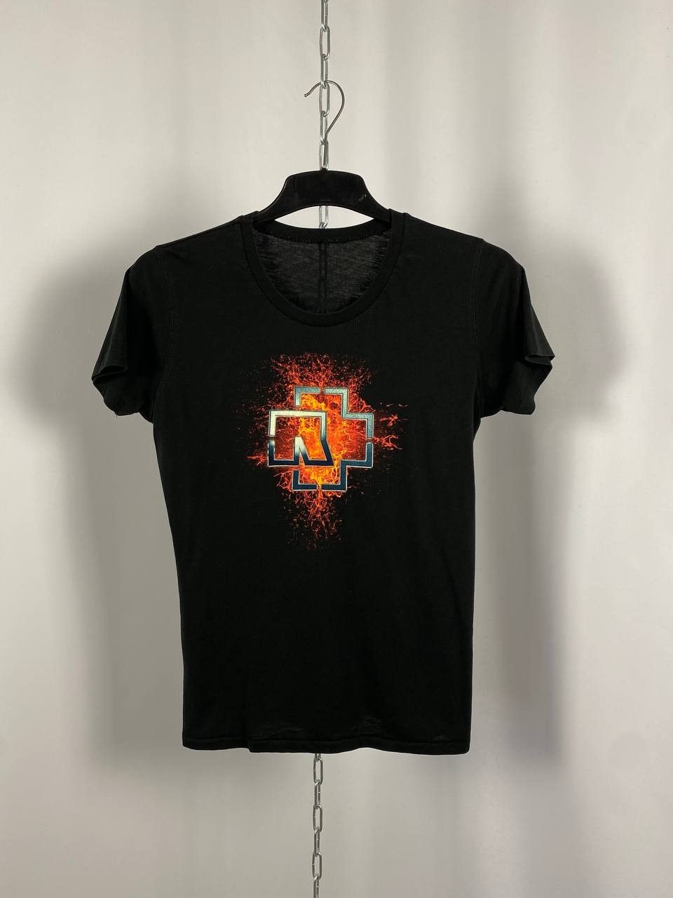 Band Tees × Vintage Rammstein big logo fire vintage T-shirts size XS Size US XS / EU 42 / 0 - 1 Thumbnail