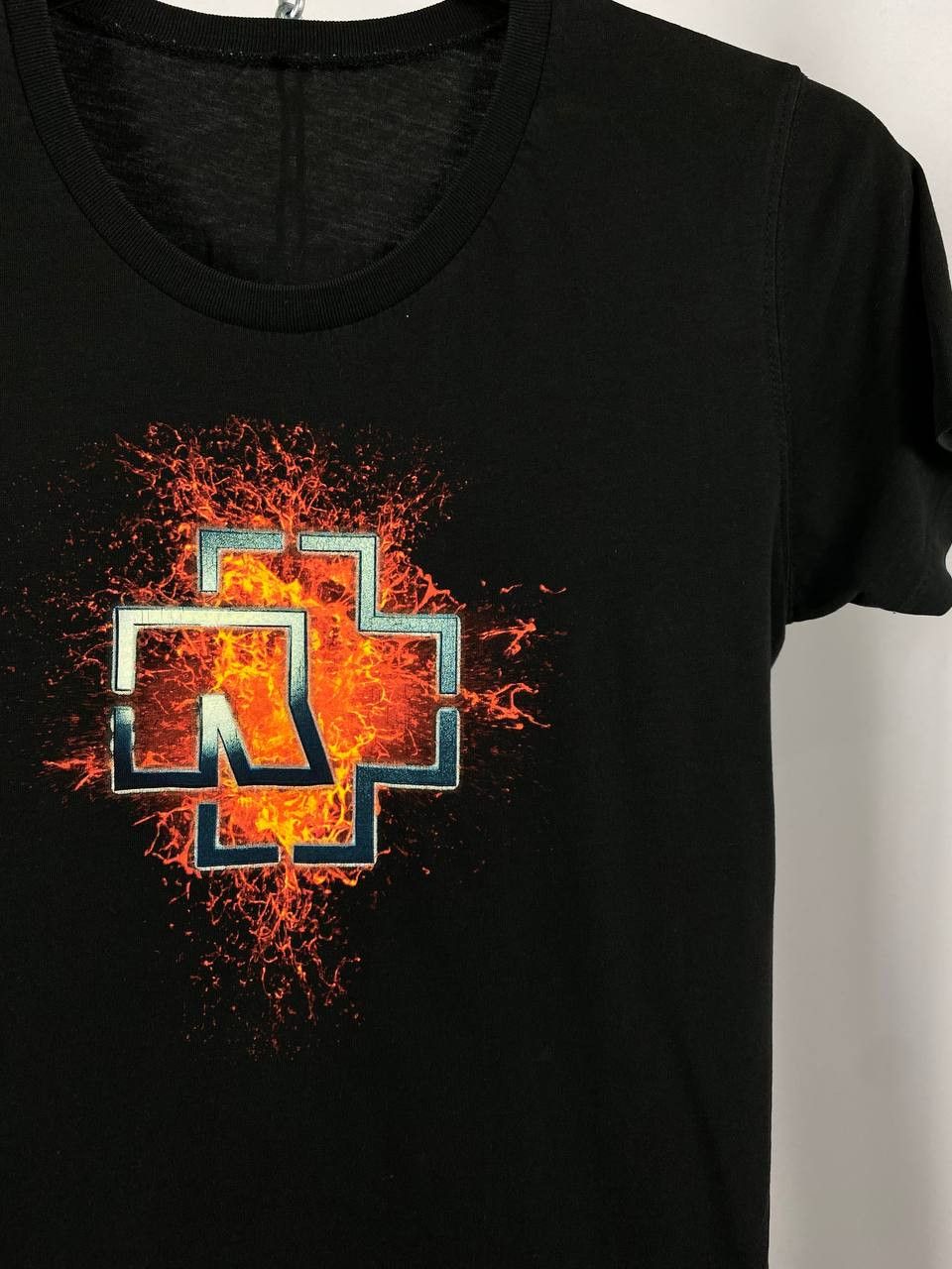 Band Tees × Vintage Rammstein big logo fire vintage T-shirts size XS Size US XS / EU 42 / 0 - 4 Thumbnail