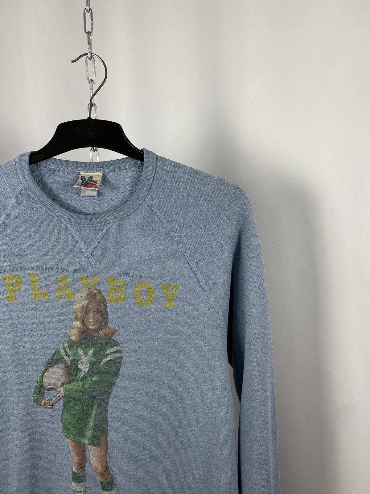 Playboy Play boy sweatshirt vintage big logo size XL Size US XL / EU 56 / 4 - 2 Thumbnail