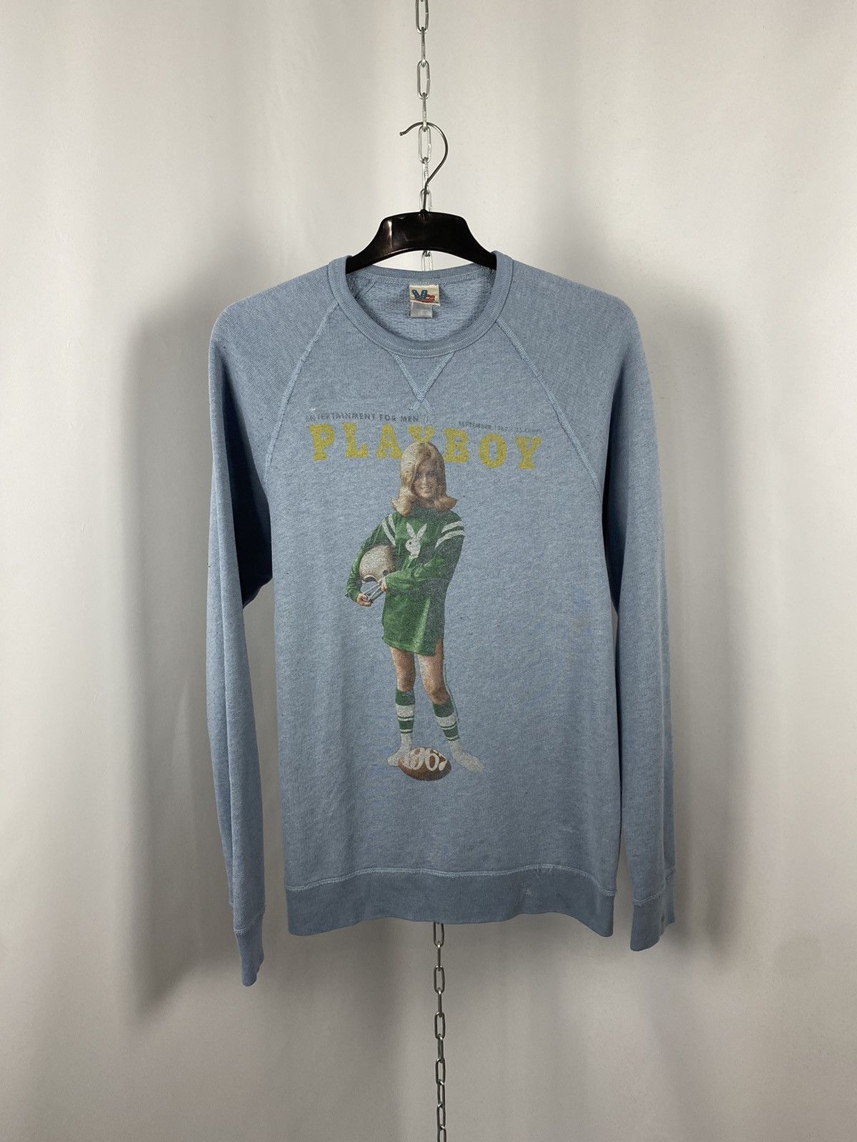 Playboy Play boy sweatshirt vintage big logo size XL Size US XL / EU 56 / 4 - 1 Thumbnail