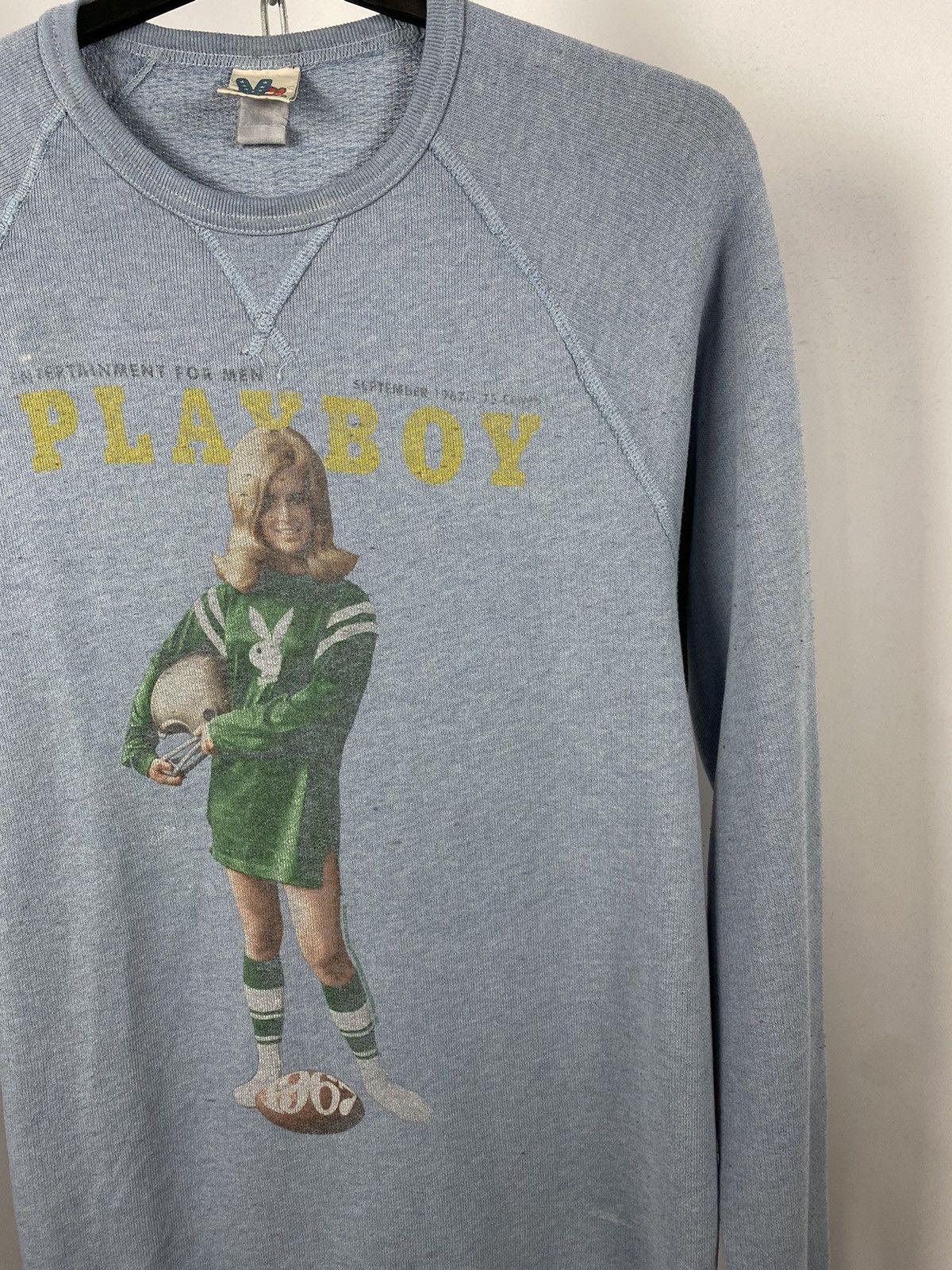 Playboy Play boy sweatshirt vintage big logo size XL Size US XL / EU 56 / 4 - 3 Thumbnail