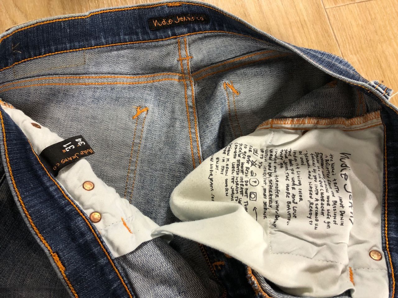 Nudie Jeans Nudie jeans pants W31 L34 Size US 31 - 5 Thumbnail