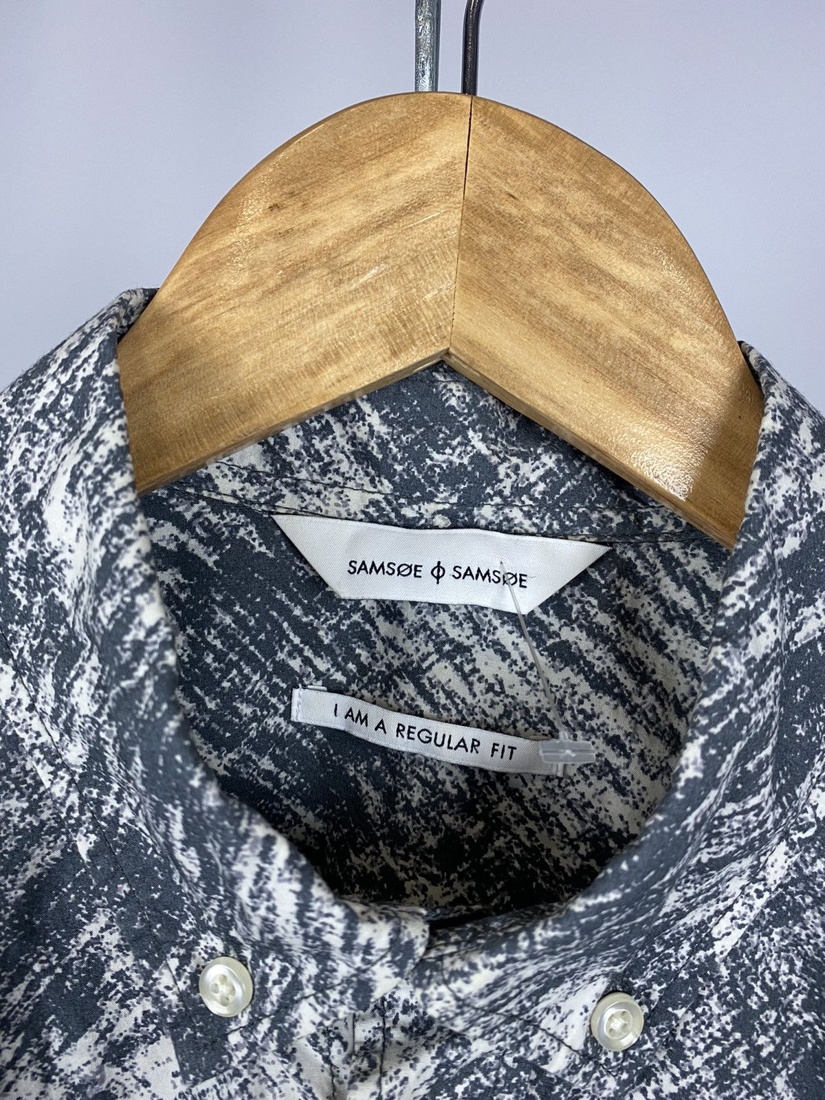 Samsoe Samsoe Samsoe&Samsoe shirt streetwear grey size M Size US M / EU 48-50 / 2 - 3 Thumbnail