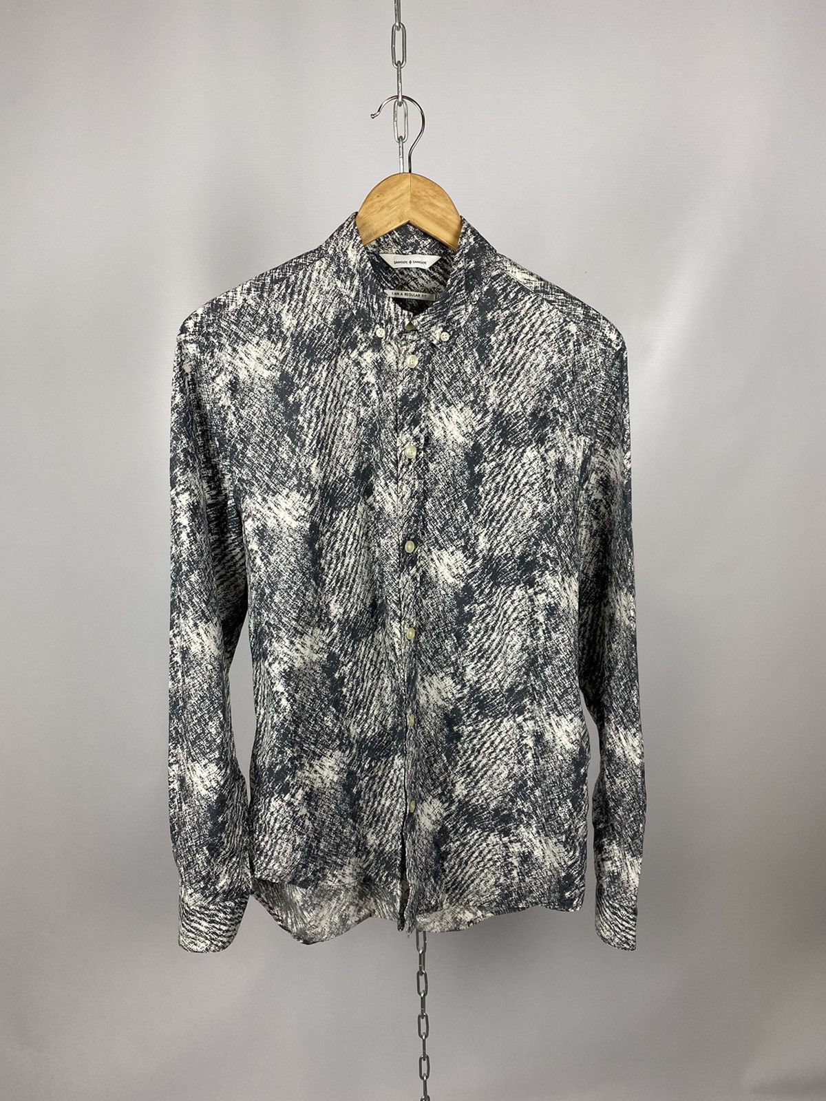 Samsoe Samsoe Samsoe&Samsoe shirt streetwear grey size M Size US M / EU 48-50 / 2 - 1 Thumbnail