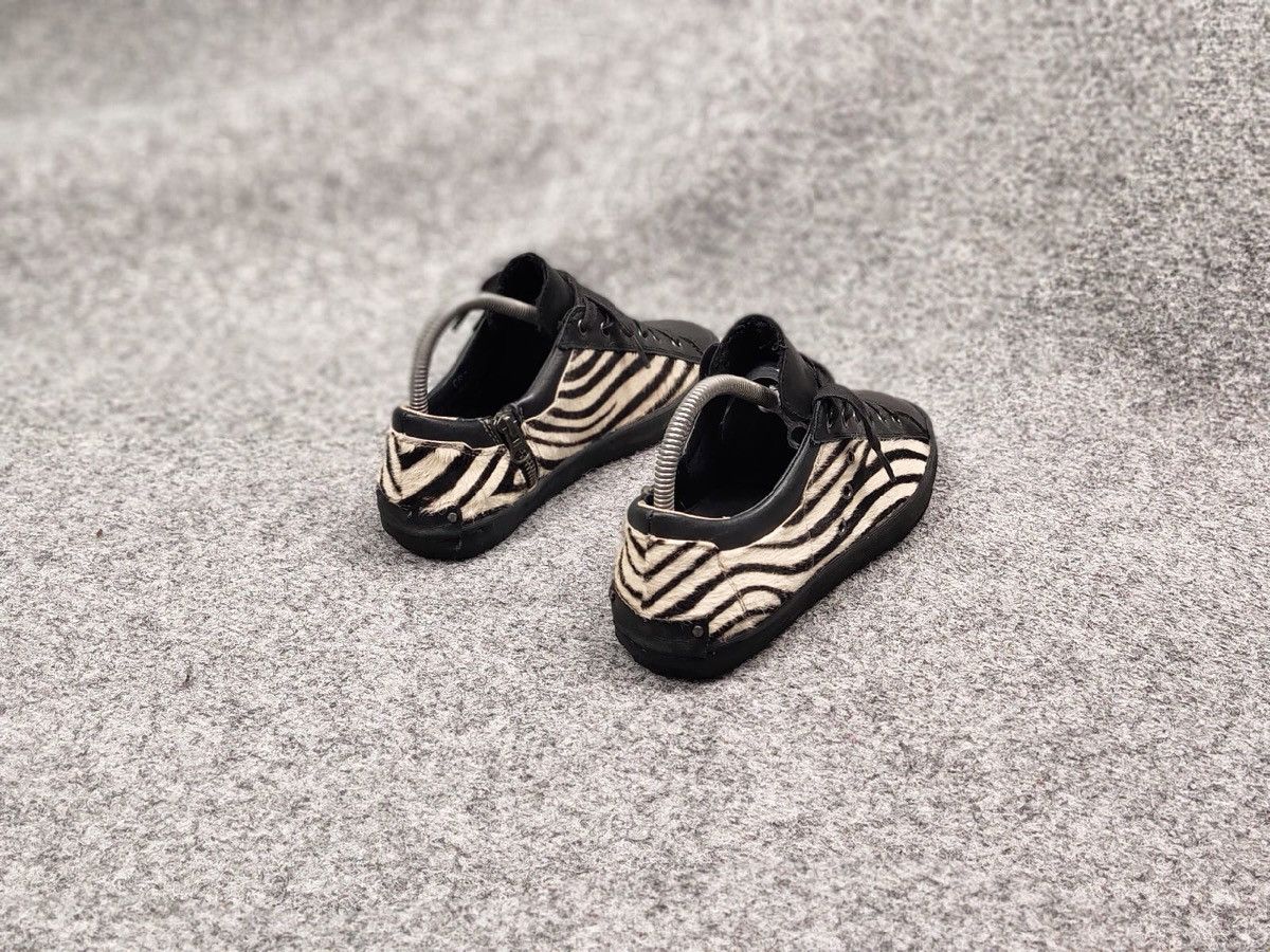 Crime London Crime London exclusive shoes Zebra leather unisex Sneakers Size US 5.5 / EU 38 - 6 Thumbnail