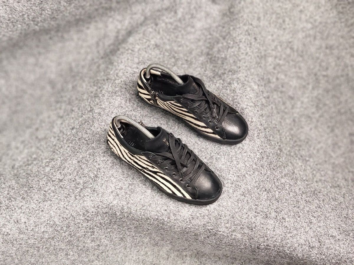 Crime London Crime London exclusive shoes Zebra leather unisex Sneakers Size US 5.5 / EU 38 - 10 Thumbnail