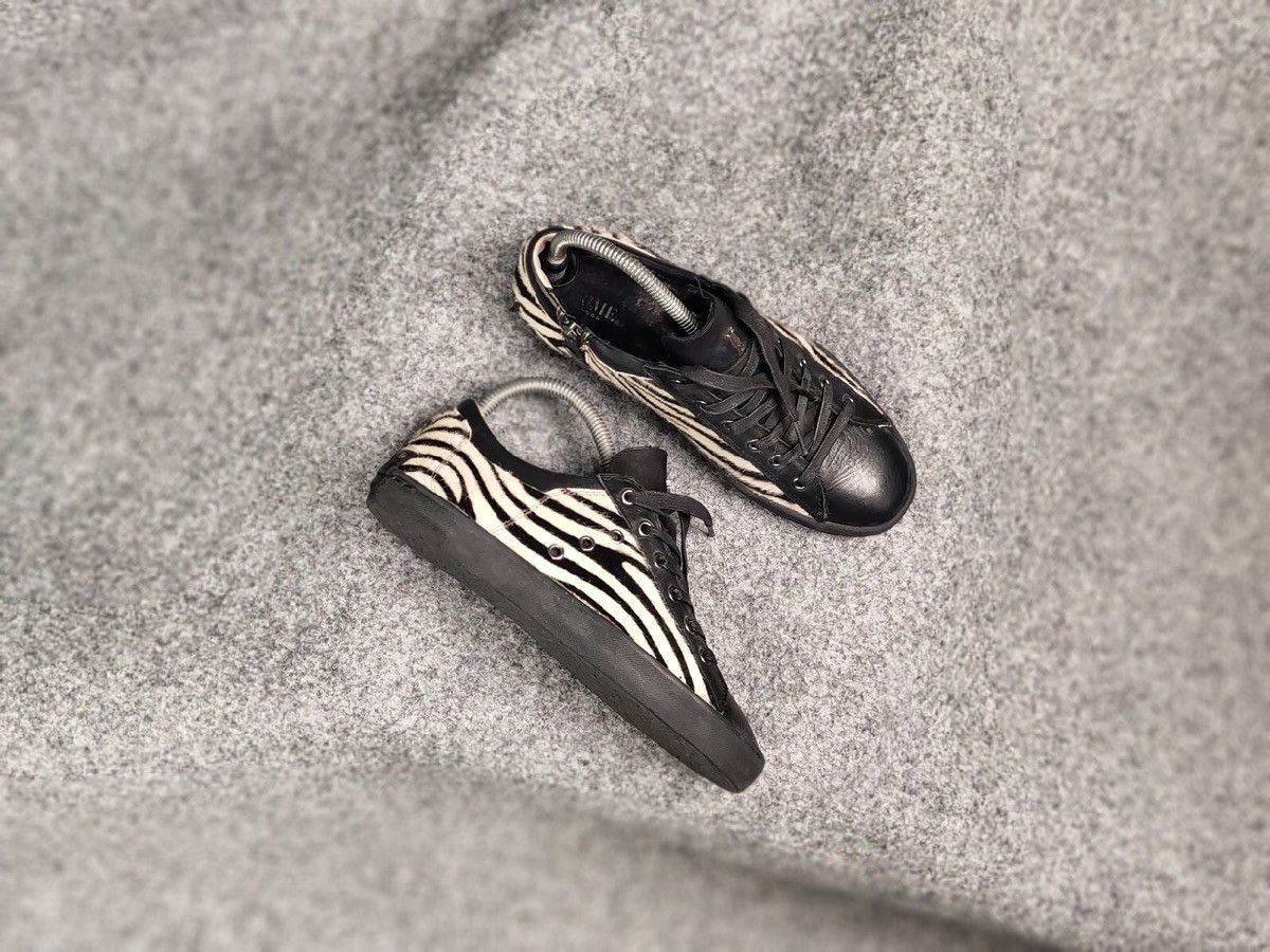 Crime London Crime London exclusive shoes Zebra leather unisex Sneakers Size US 5.5 / EU 38 - 11 Thumbnail