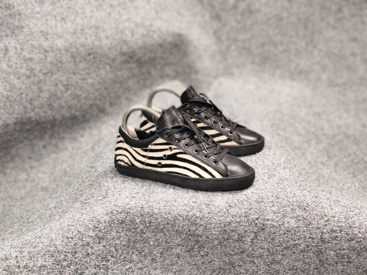 Crime London Crime London exclusive shoes Zebra leather unisex Sneakers Size US 5.5 / EU 38 - 9 Thumbnail