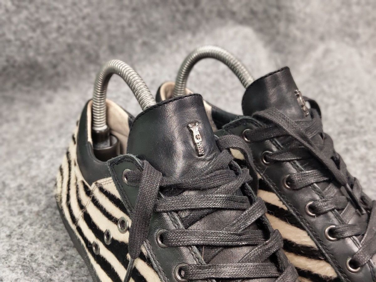 Crime London Crime London exclusive shoes Zebra leather unisex Sneakers Size US 5.5 / EU 38 - 13 Thumbnail