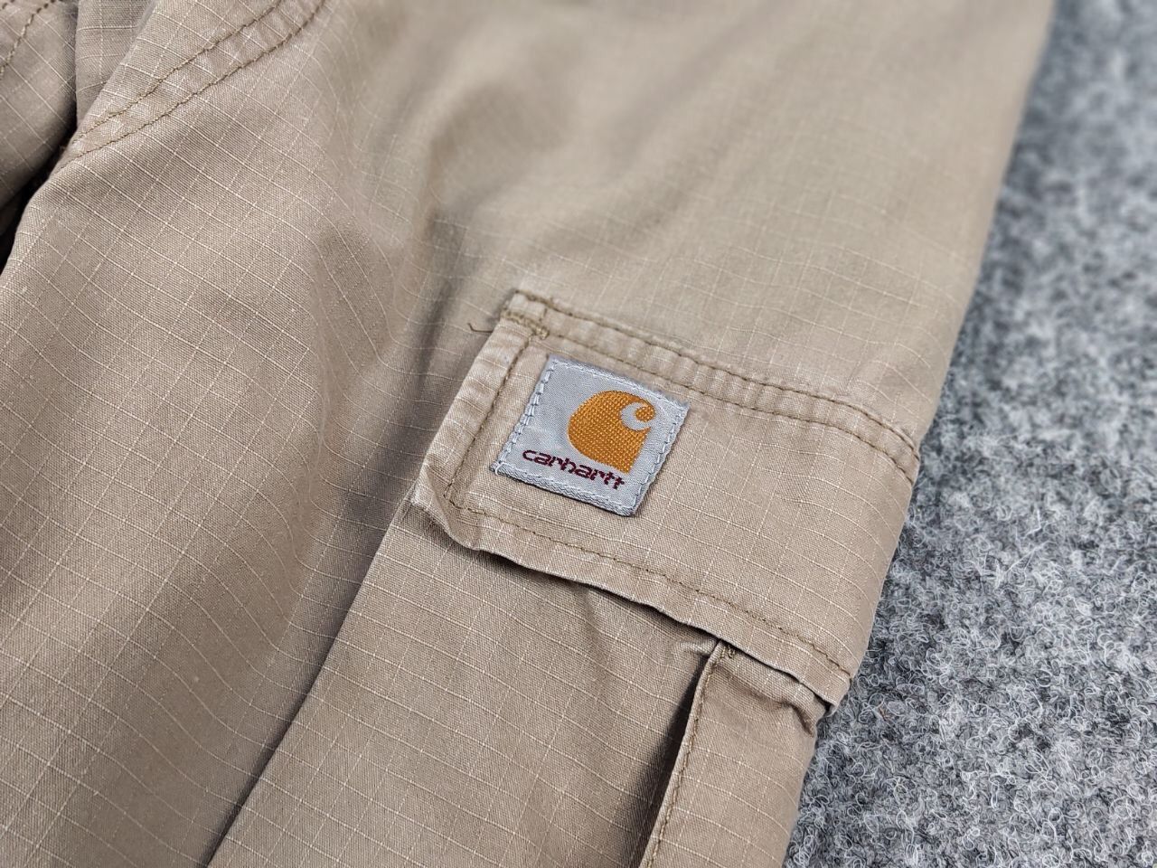 Carhartt Vintage Carhartt WIP Regular Cargo Beige Pants Travis Scott Size US 36 / EU 52 - 9 Thumbnail