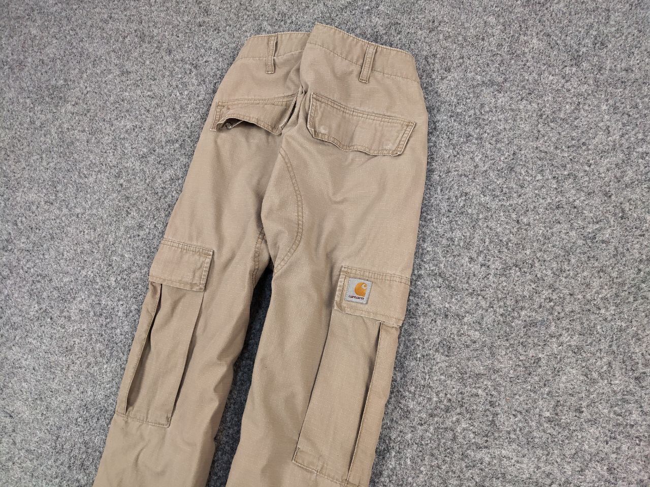 Carhartt Vintage Carhartt WIP Regular Cargo Beige Pants Travis Scott Size US 36 / EU 52 - 4 Thumbnail
