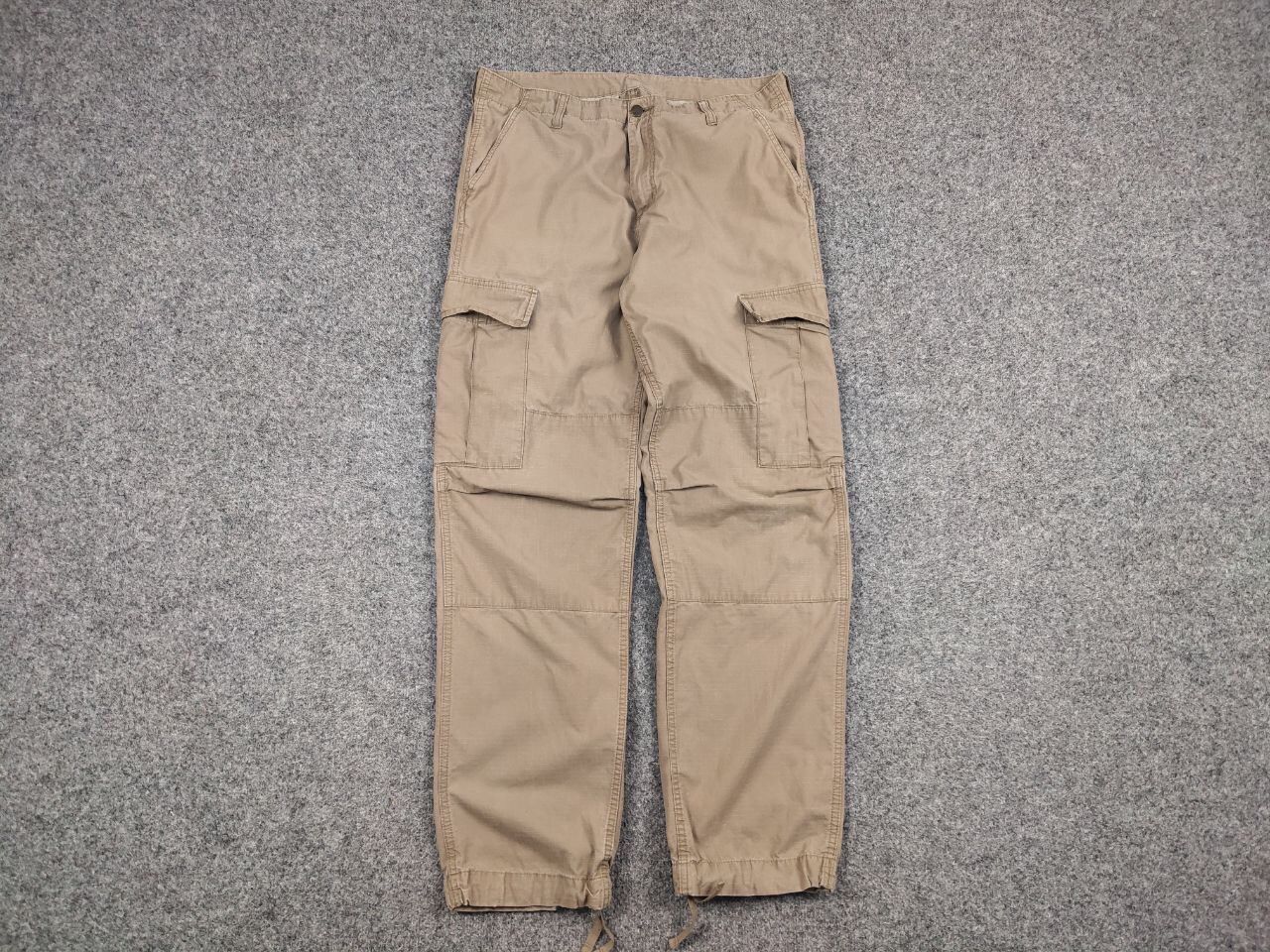 Carhartt Vintage Carhartt WIP Regular Cargo Beige Pants Travis Scott Size US 36 / EU 52 - 10 Thumbnail