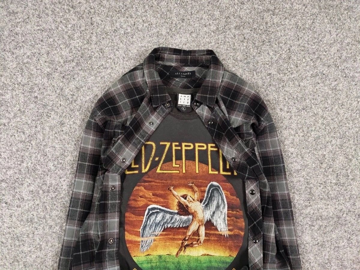 Flannel Vintage Flannel Shirt Travis Scott Style Streetwear Hype Size US S / EU 44-46 / 1 - 4 Thumbnail