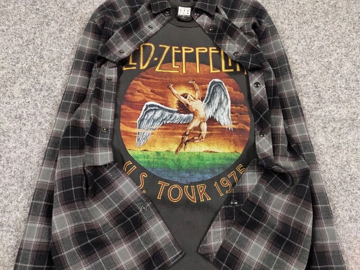 Flannel Vintage Flannel Shirt Travis Scott Style Streetwear Hype Size US S / EU 44-46 / 1 - 6 Thumbnail