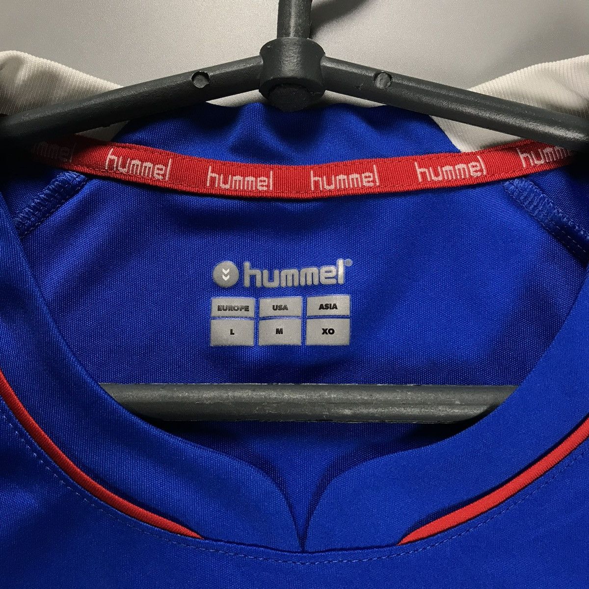 Hummel Glasgow Rangers FC Hummel Soccer Jersey Size US L / EU 52-54 / 3 - 6 Thumbnail