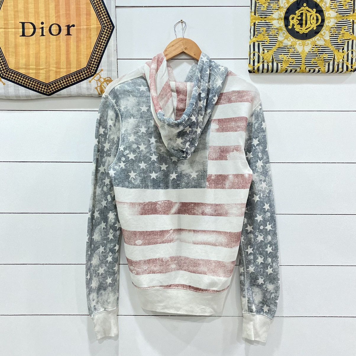 Denim & Supply Ralph Lauren Denim and Supply Ralph Lauren American Flag Zipper Hoodie Size US XS / EU 42 / 0 - 5 Thumbnail