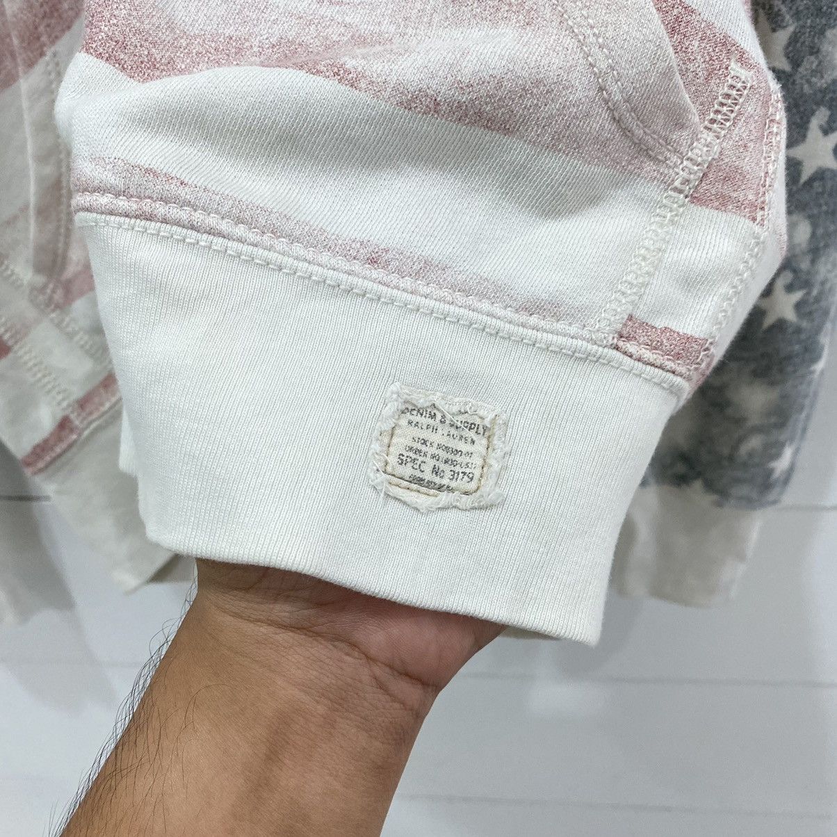 Denim & Supply Ralph Lauren Denim and Supply Ralph Lauren American Flag Zipper Hoodie Size US XS / EU 42 / 0 - 9 Thumbnail