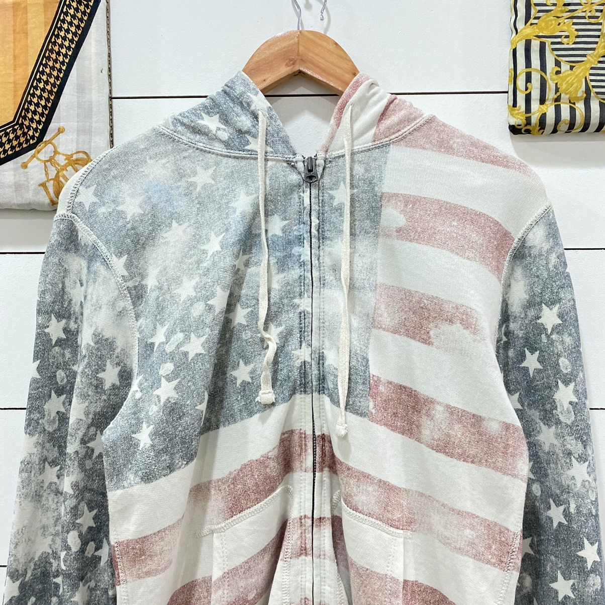 Denim & Supply Ralph Lauren Denim and Supply Ralph Lauren American Flag Zipper Hoodie Size US XS / EU 42 / 0 - 4 Thumbnail
