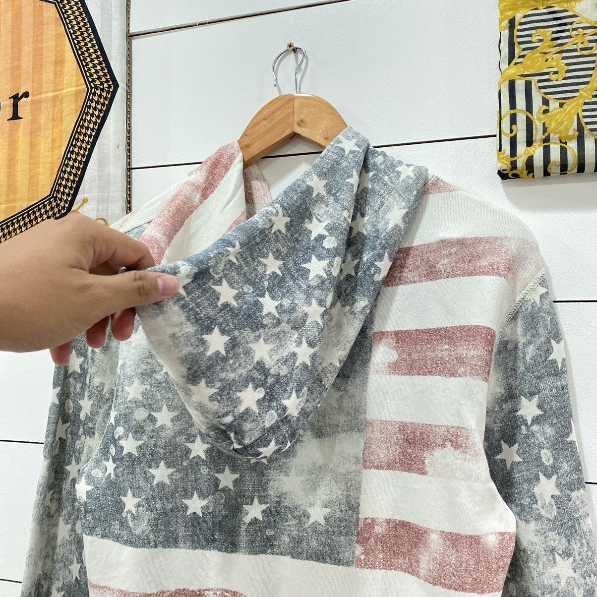 Denim & Supply Ralph Lauren Denim and Supply Ralph Lauren American Flag Zipper Hoodie Size US XS / EU 42 / 0 - 6 Thumbnail