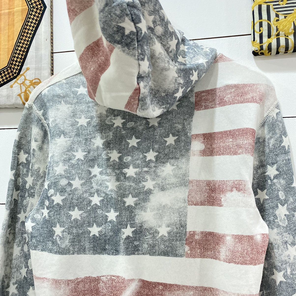 Denim & Supply Ralph Lauren Denim and Supply Ralph Lauren American Flag Zipper Hoodie Size US XS / EU 42 / 0 - 7 Thumbnail