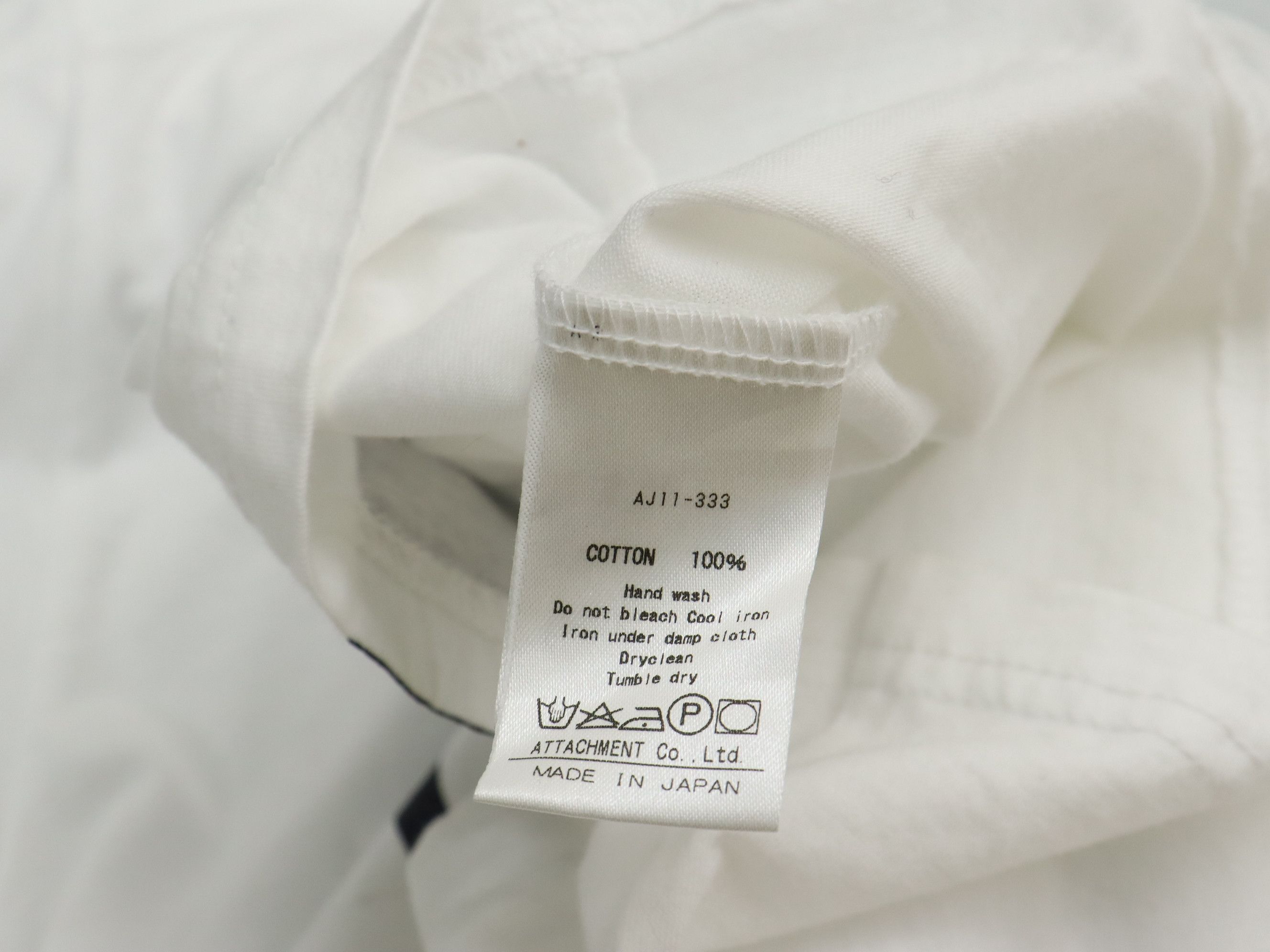 Attachment × Kazuyuki Kumagai Attachment Attachment 'iii' V-Collar Shirt Size US M / EU 48-50 / 2 - 11 Thumbnail