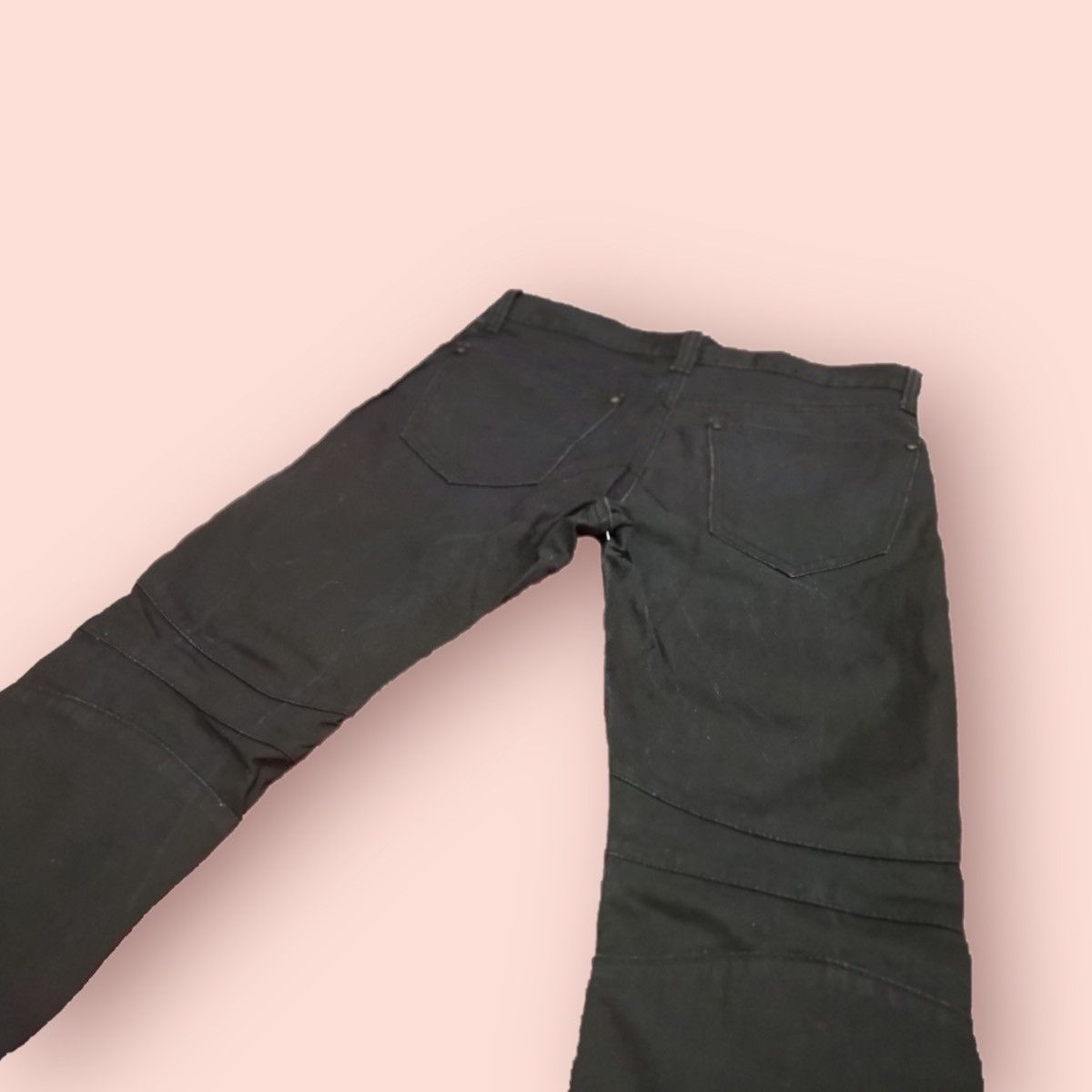 Uniqlo UNIQLO DOUBLE KNEE SKINNY BIKER JEANS Size US 30 / EU 46 - 7 Thumbnail