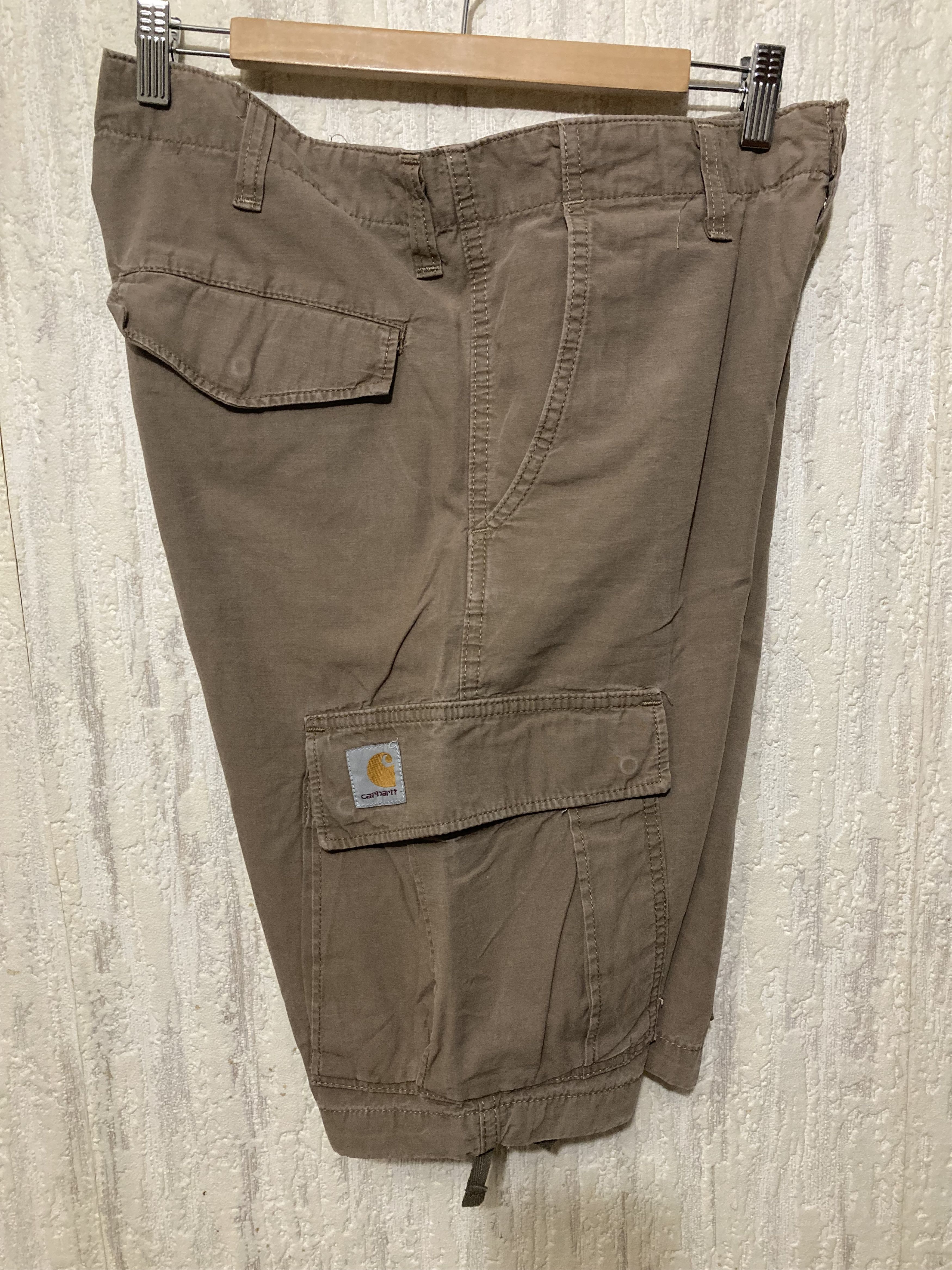 Carhartt × Vintage Vintage Carhartt Dude Bermuda Cargo Shorts Size US 33 - 4 Thumbnail