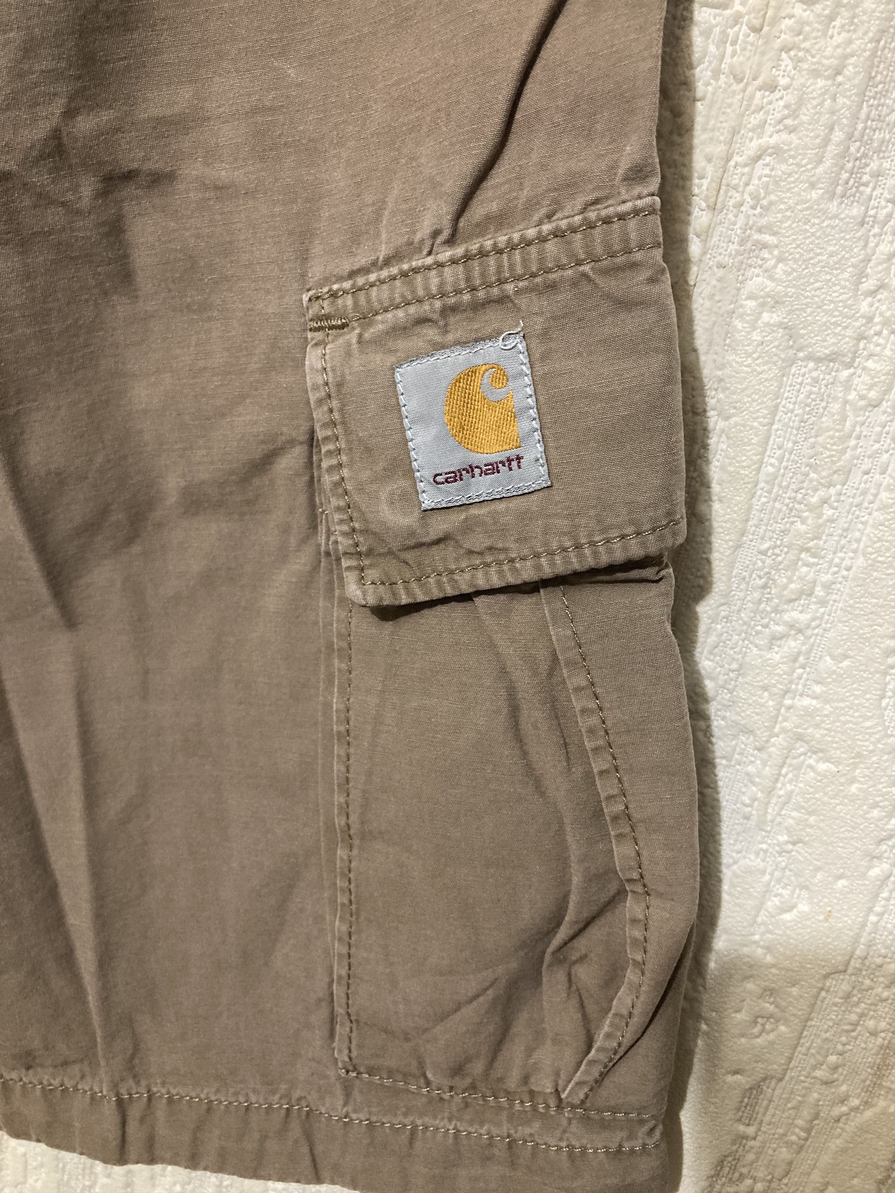 Carhartt × Vintage Vintage Carhartt Dude Bermuda Cargo Shorts Size US 33 - 6 Thumbnail