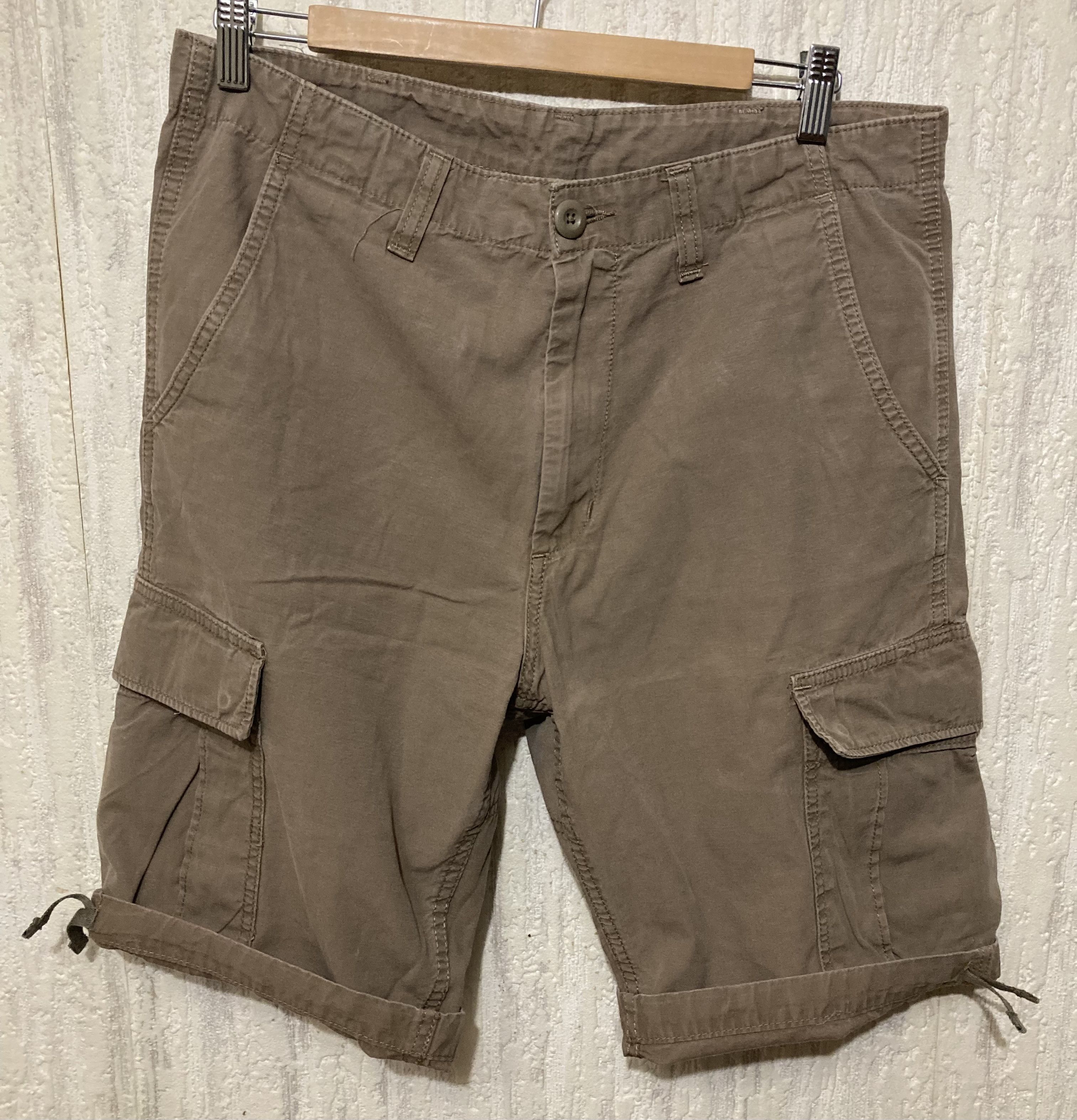 Carhartt × Vintage Vintage Carhartt Dude Bermuda Cargo Shorts Size US 33 - 2 Thumbnail