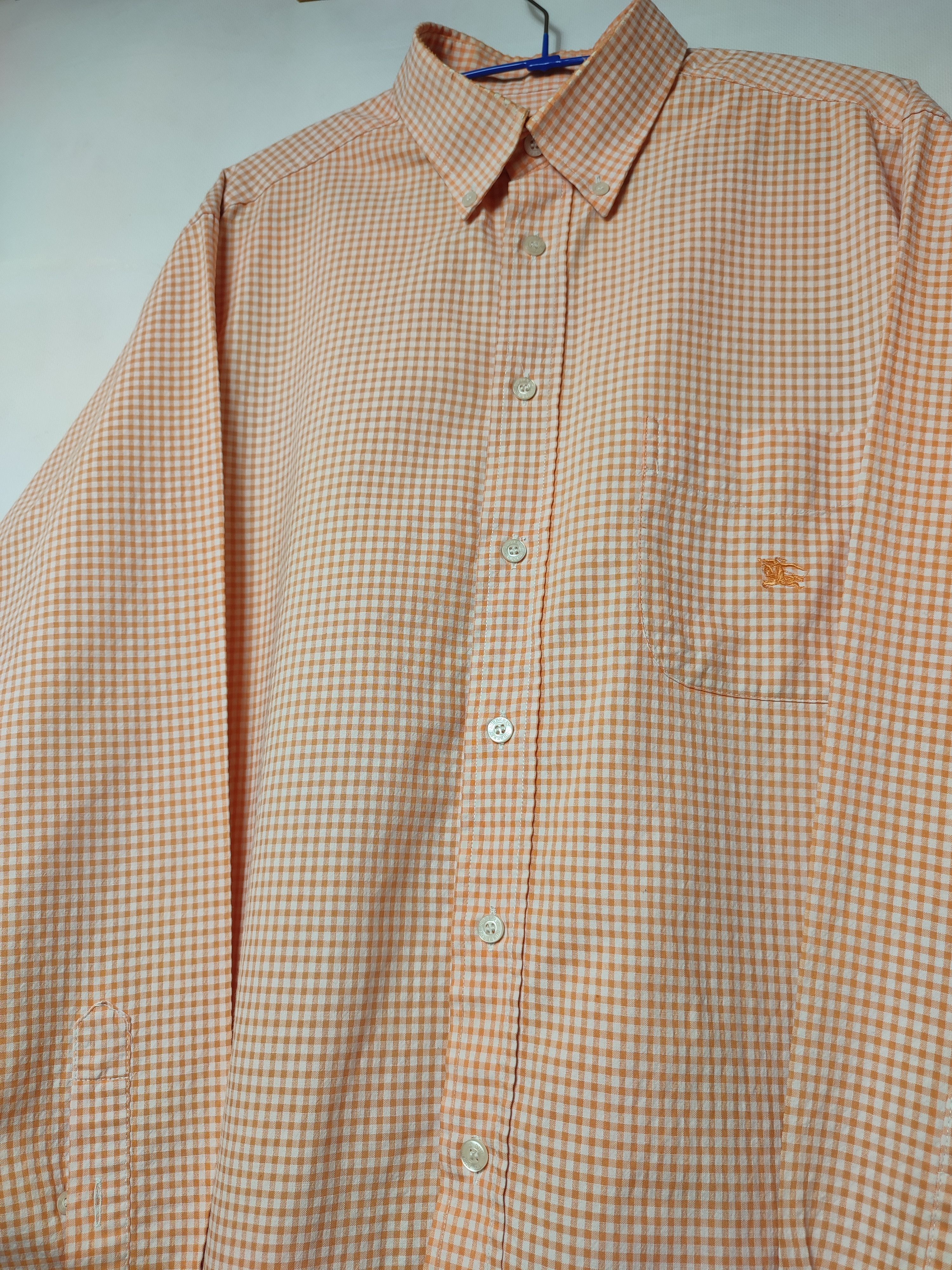 Burberry Burberry London peach shirt Size US L / EU 52-54 / 3 - 5 Thumbnail
