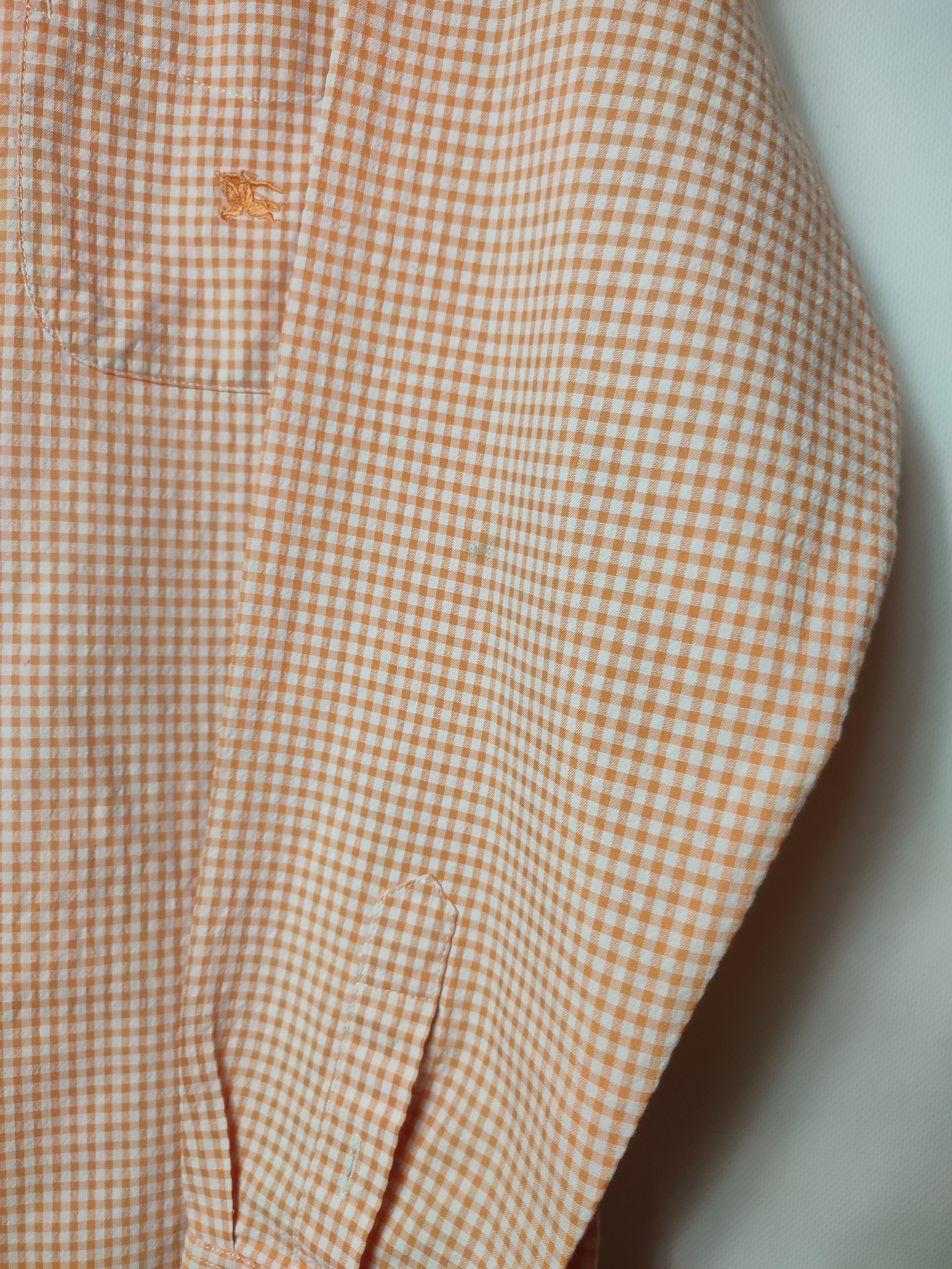 Burberry Burberry London peach shirt Size US L / EU 52-54 / 3 - 8 Thumbnail